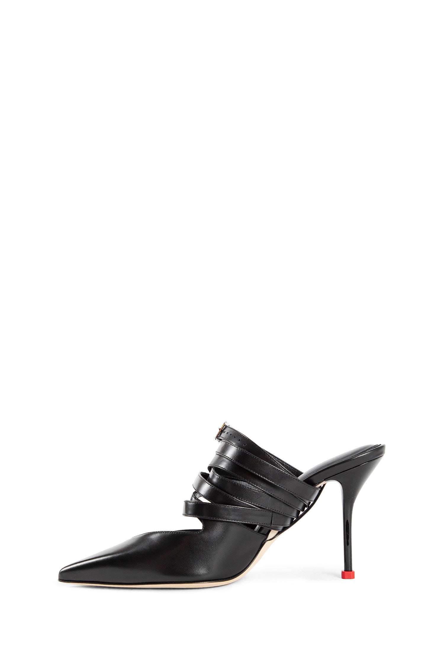Antonioli ALEXANDER MCQUEEN WOMAN BLACK MULES Affare Del Giorno