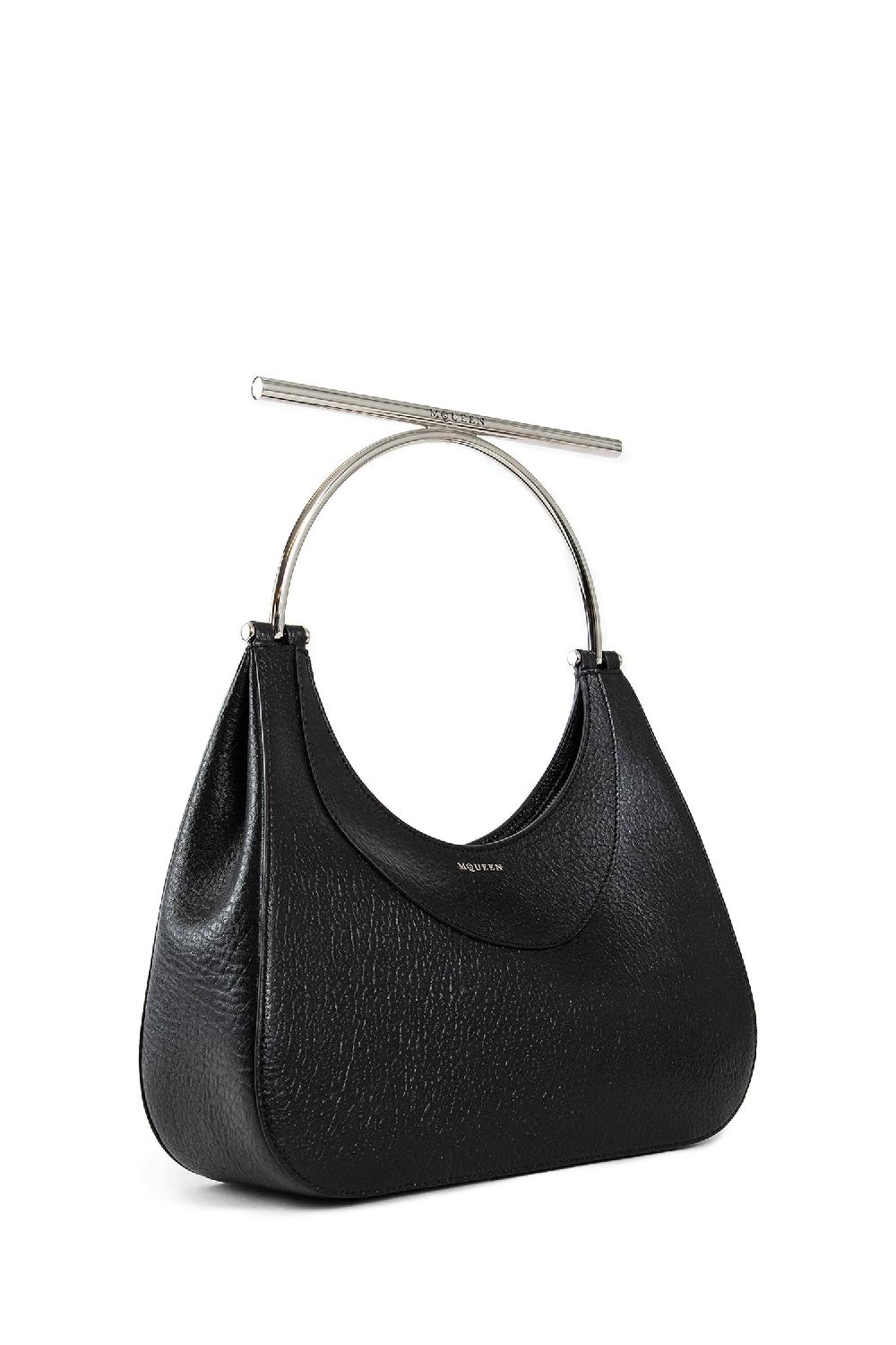Antonioli ALEXANDER MCQUEEN WOMAN BLACK TOP HANDLE BAGS In Vendita