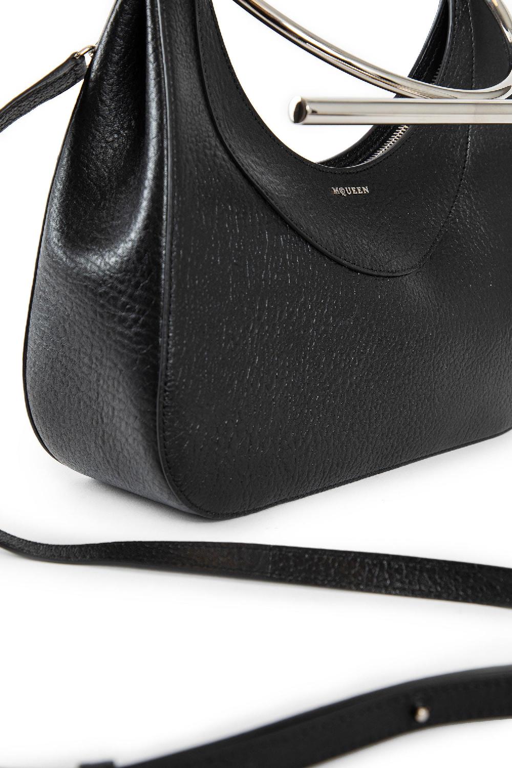 Antonioli ALEXANDER MCQUEEN WOMAN BLACK TOP HANDLE BAGS In Vendita