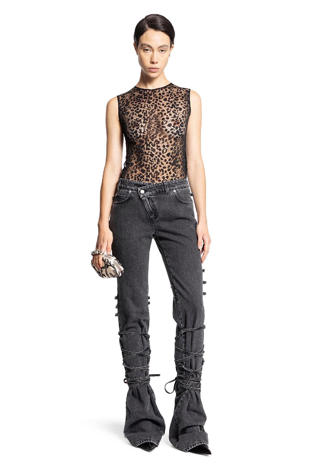 Antonioli ALEXANDER MCQUEEN WOMAN BLACK TOPS Saldi