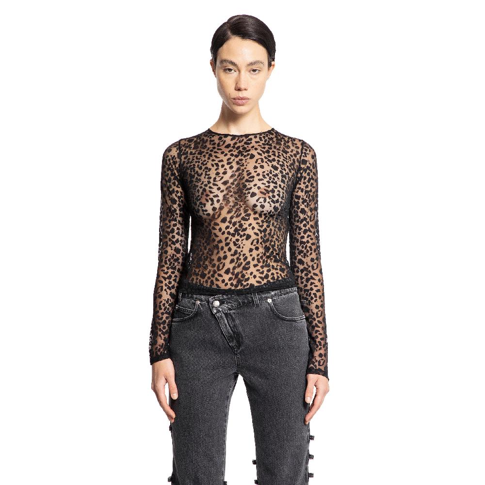 Antonioli ALEXANDER MCQUEEN WOMAN BLACK TOPS Offerte