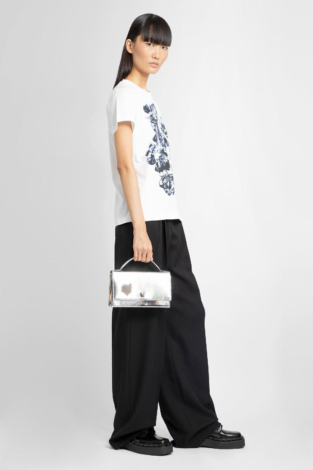 Antonioli ALEXANDER MCQUEEN WOMAN BLACK TROUSERS Hotsell