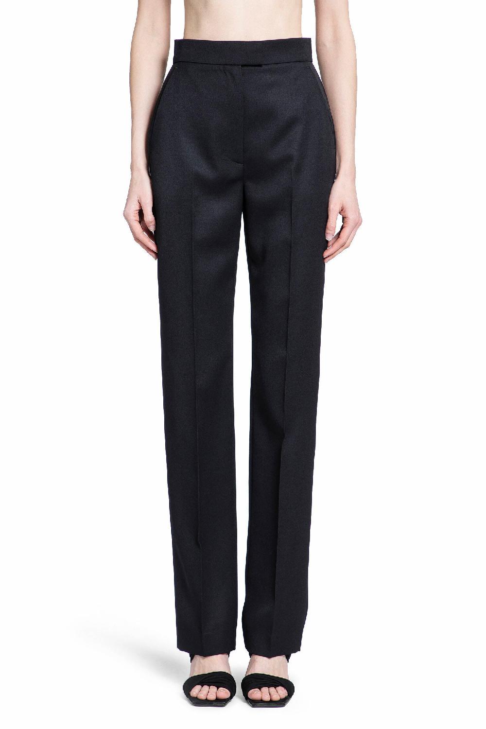 Antonioli ALEXANDER MCQUEEN WOMAN BLACK TROUSERS Vendita Calda