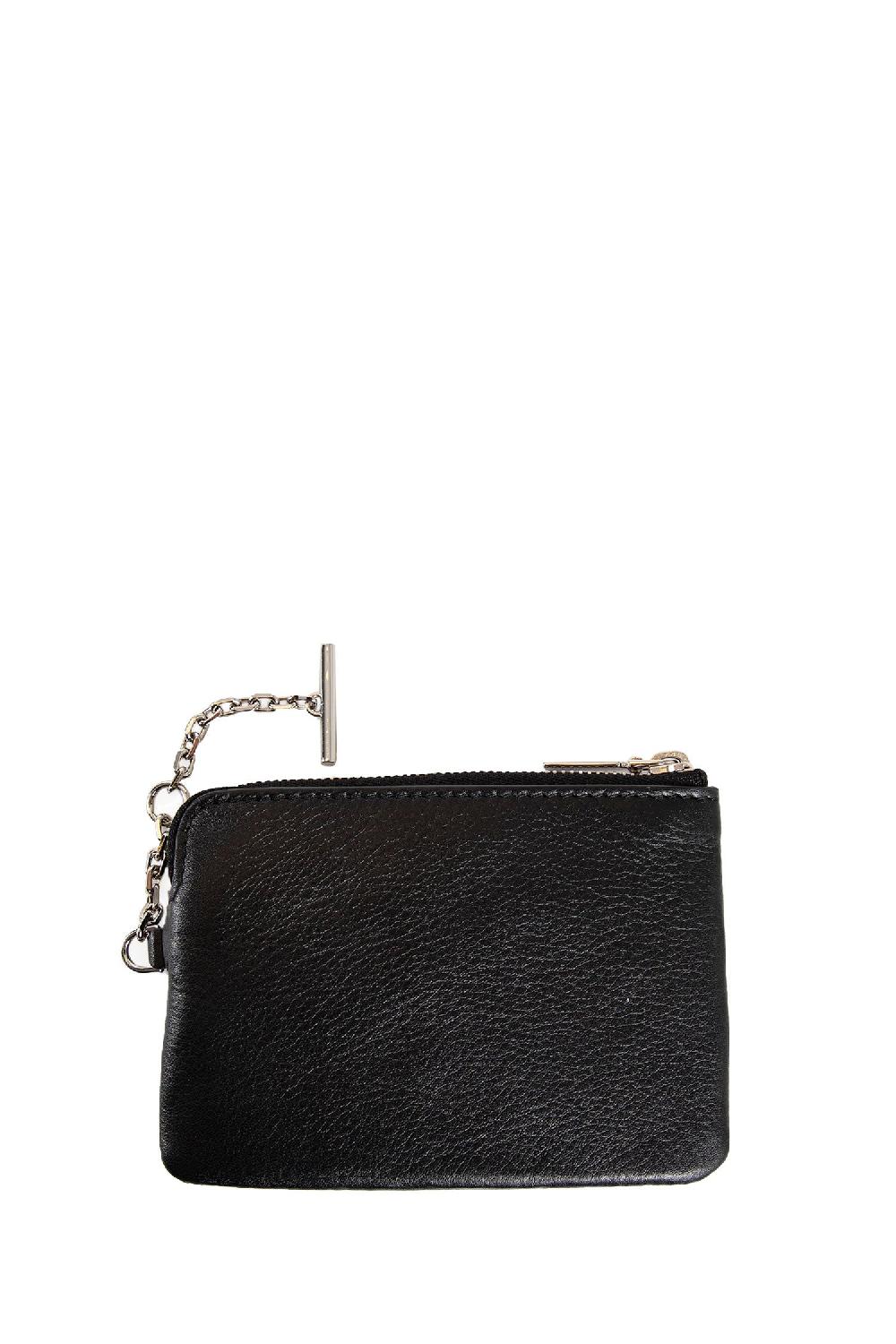 Antonioli ALEXANDER MCQUEEN WOMAN BLACK WALLETS & CARDHOLDERS Saldi Di Fabbrica