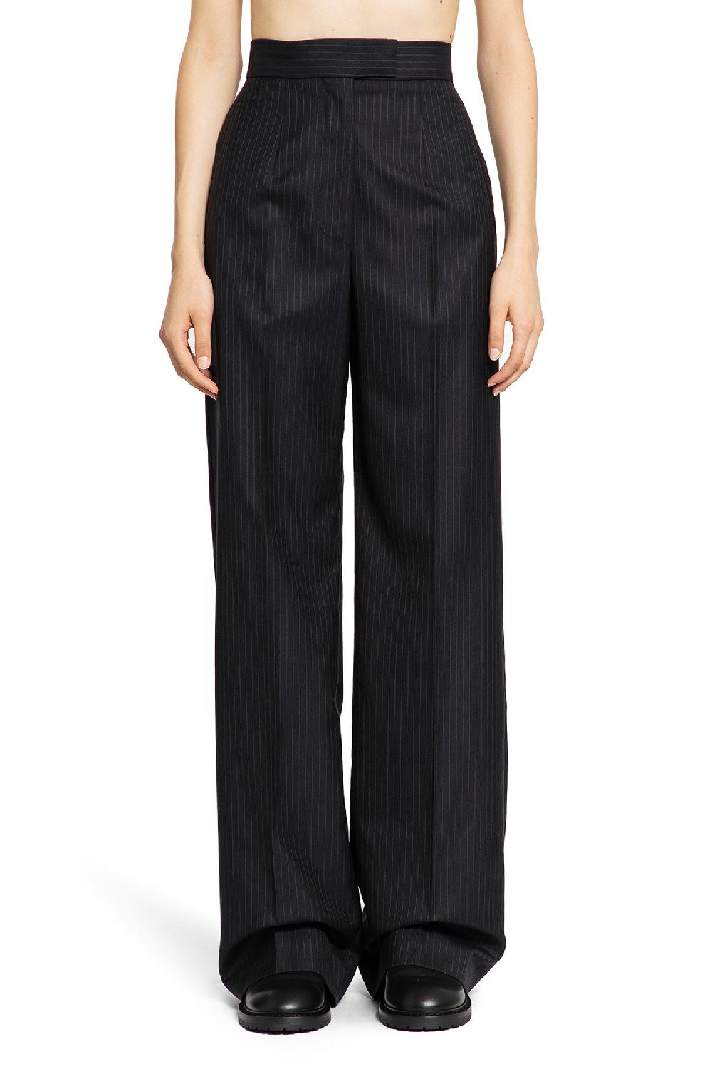 Antonioli ALEXANDER MCQUEEN WOMAN BLUE TROUSERS Moda