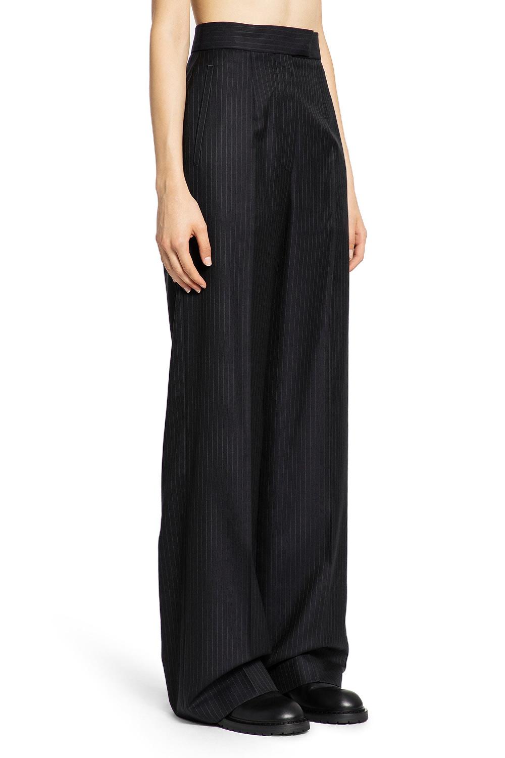 Antonioli ALEXANDER MCQUEEN WOMAN BLUE TROUSERS Moda