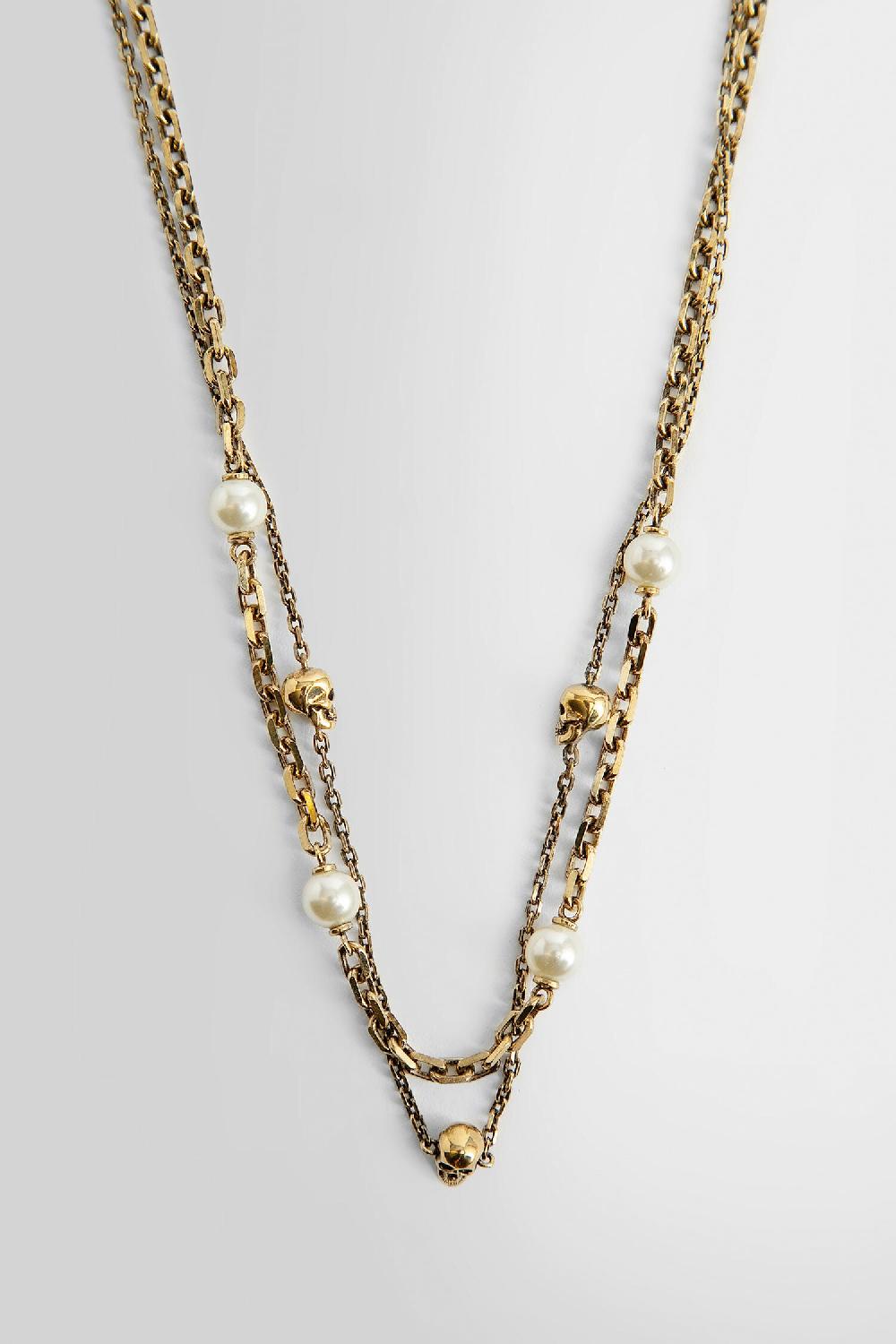 Antonioli ALEXANDER MCQUEEN WOMAN GOLD JEWELLERY Esporta salva
