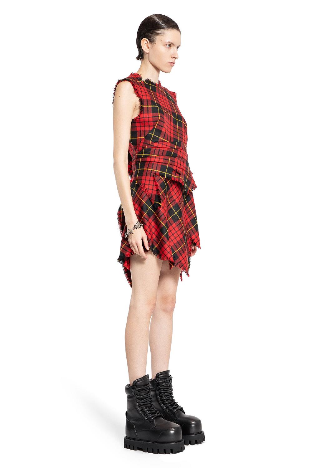 Antonioli ALEXANDER MCQUEEN WOMAN RED DRESSES Spedizione Gratuita