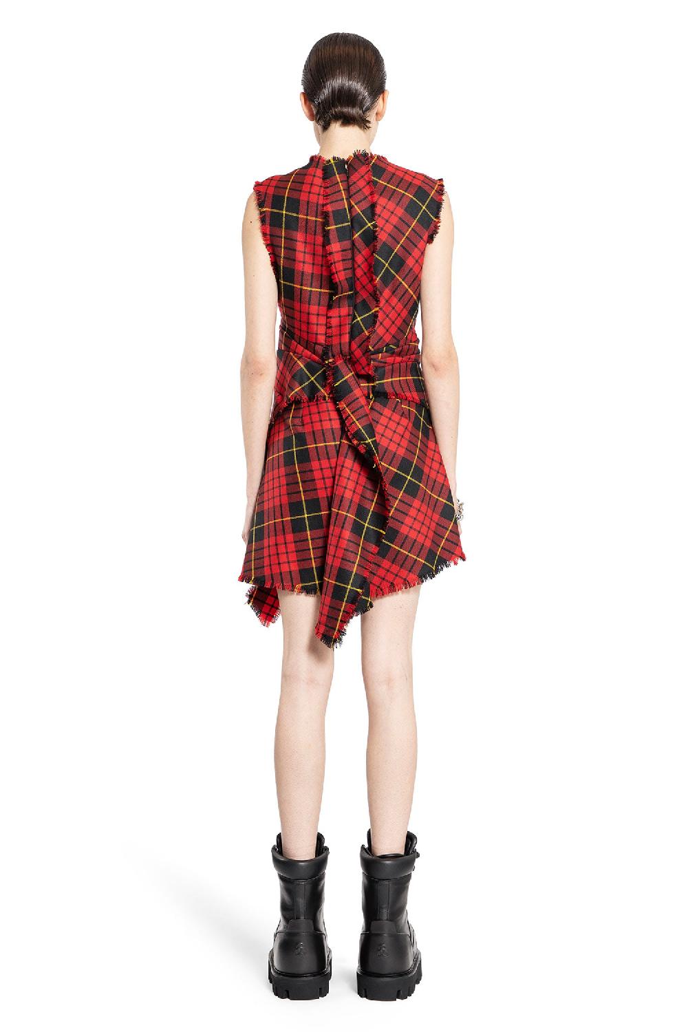 Antonioli ALEXANDER MCQUEEN WOMAN RED DRESSES Spedizione Gratuita