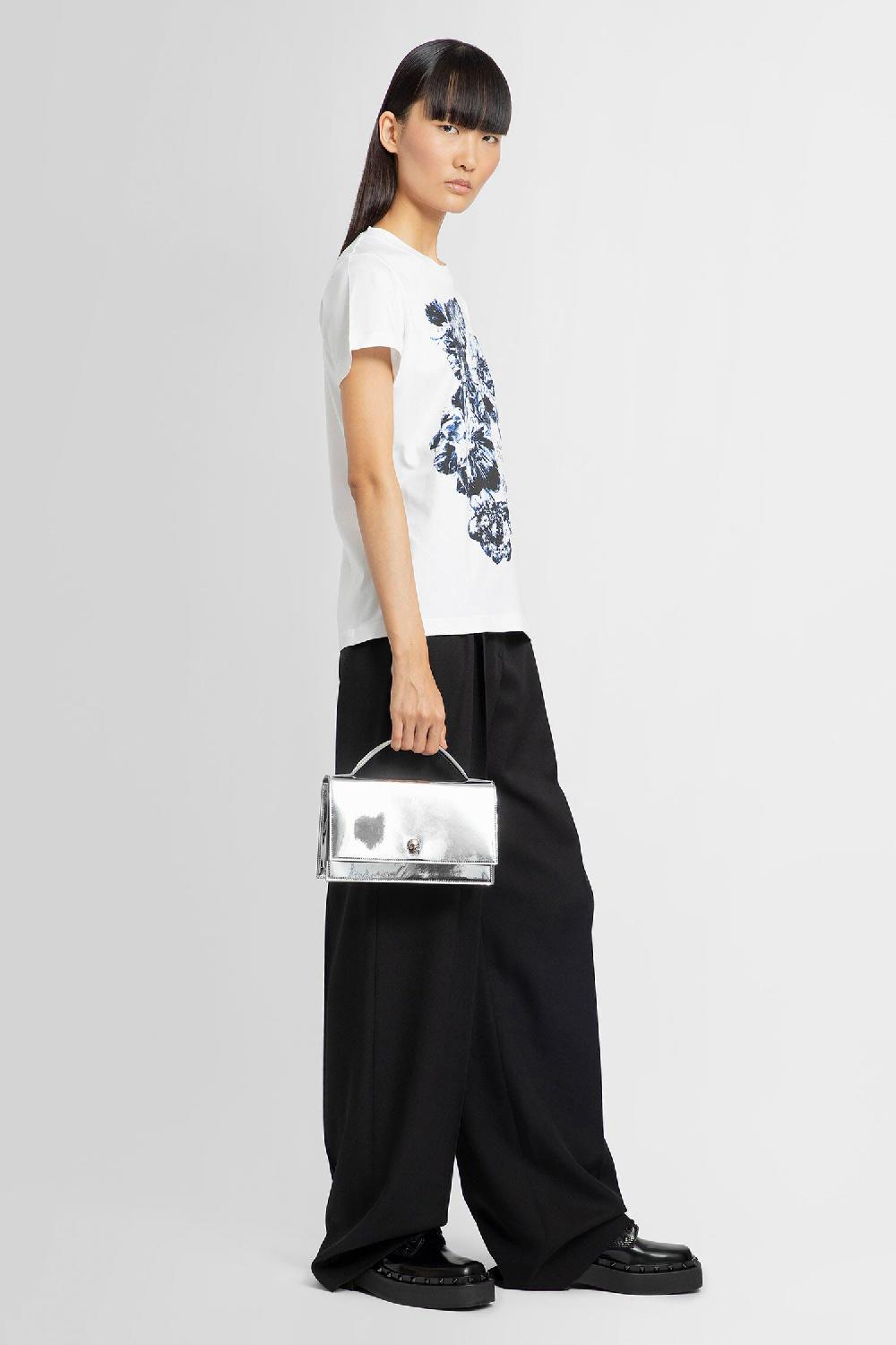 Antonioli ALEXANDER MCQUEEN WOMAN WHITE T-SHIRTS & TANK TOPS Presa