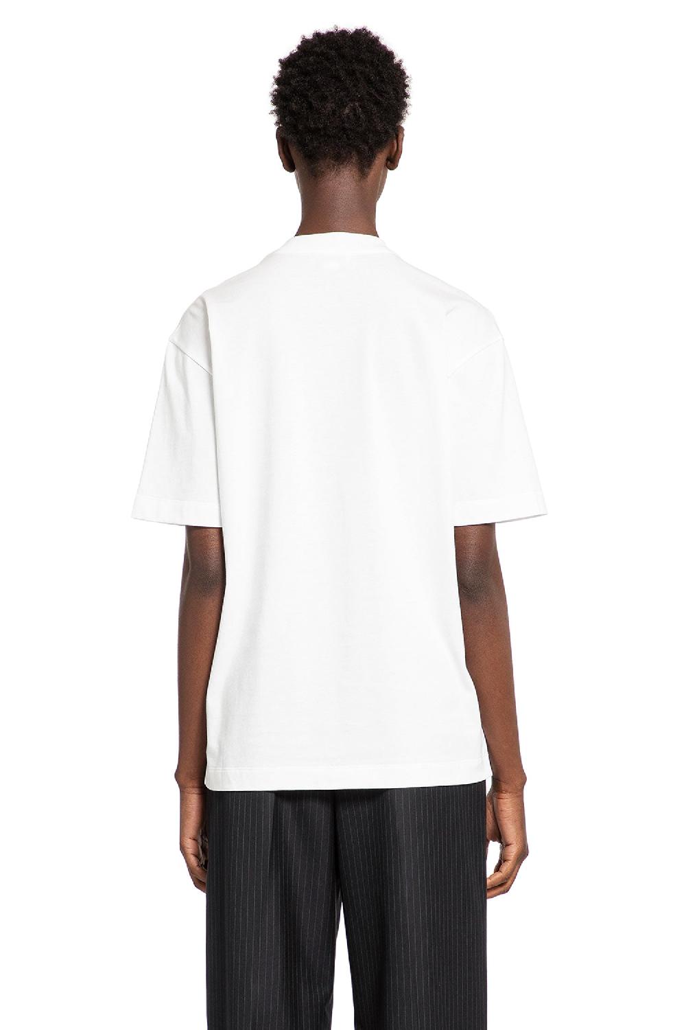 Antonioli ALEXANDER MCQUEEN WOMAN WHITE T-SHIRTS & TANK TOPS Sconto