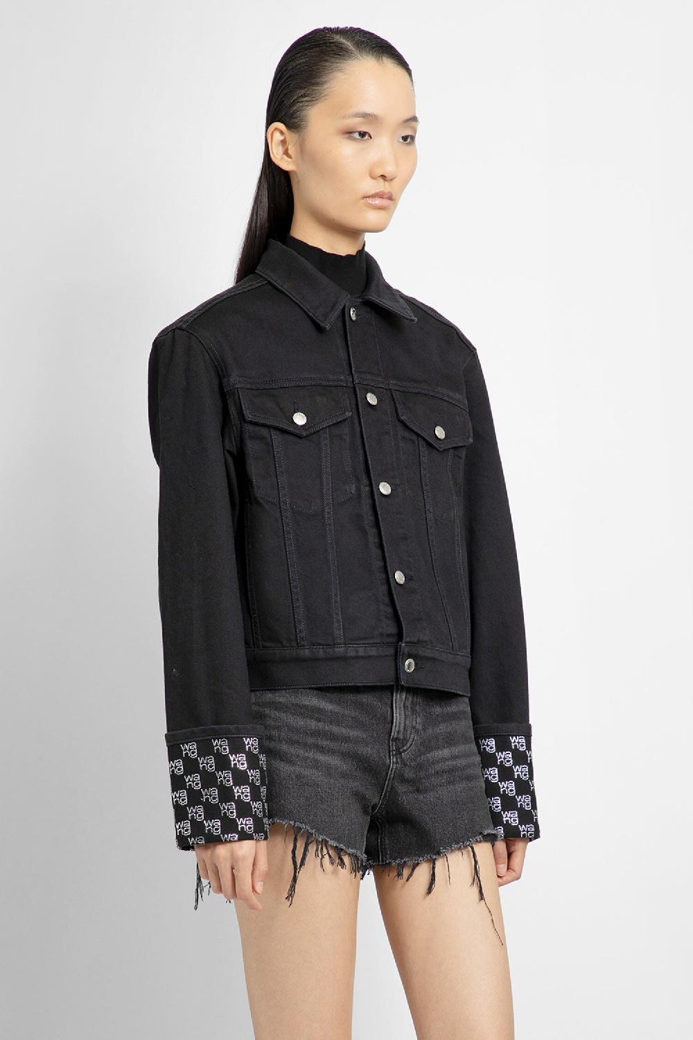 Antonioli ALEXANDER WANG WOMAN BLACK JACKETS Hotsell