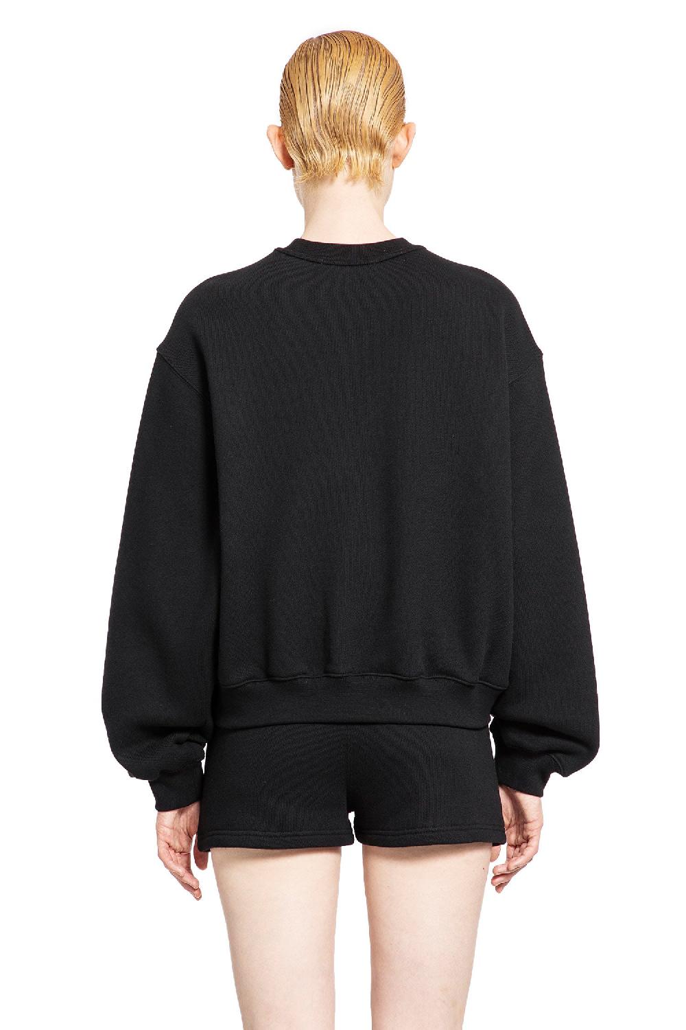 Antonioli ALEXANDER WANG WOMAN BLACK SWEATSHIRTS 2025