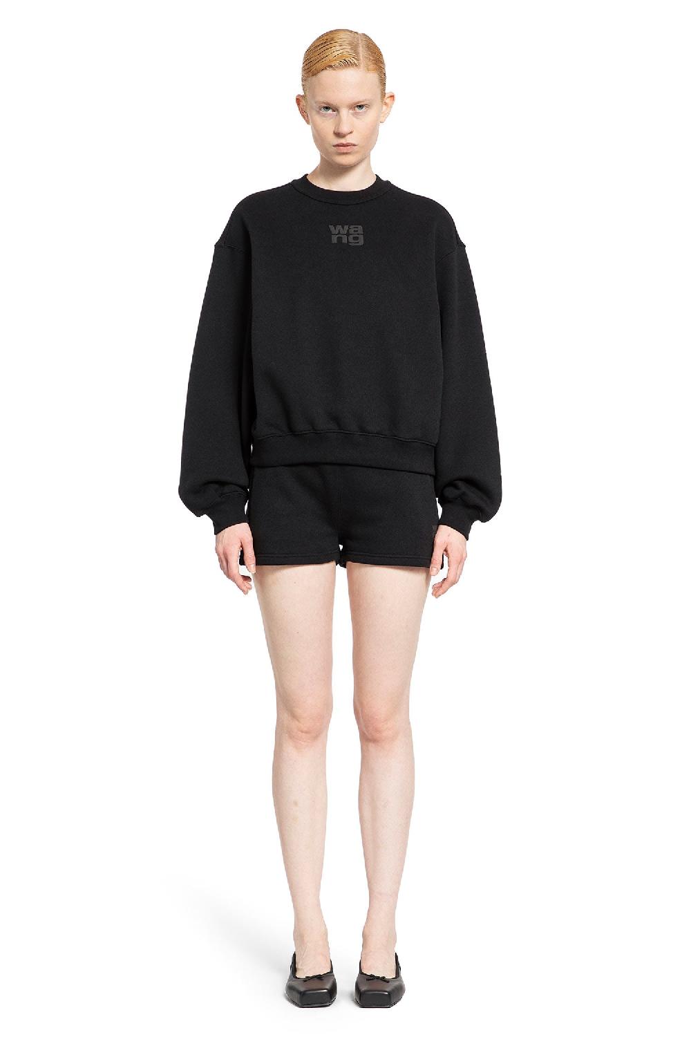 Antonioli ALEXANDER WANG WOMAN BLACK SWEATSHIRTS 2025