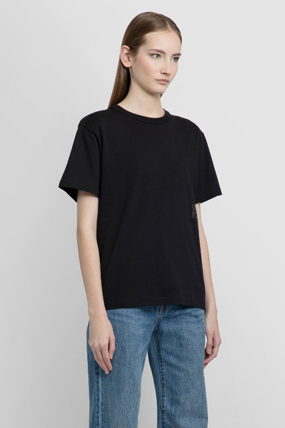 Antonioli ALEXANDER WANG WOMAN BLACK T-SHIRTS & TANK TOPS Italia