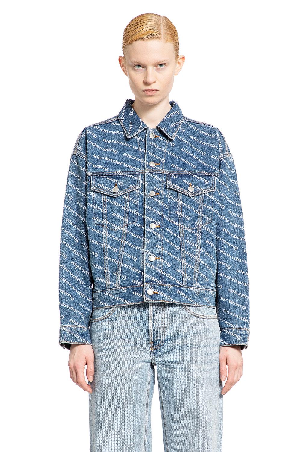 Antonioli ALEXANDER WANG WOMAN BLUE JACKETS Offerta speciale