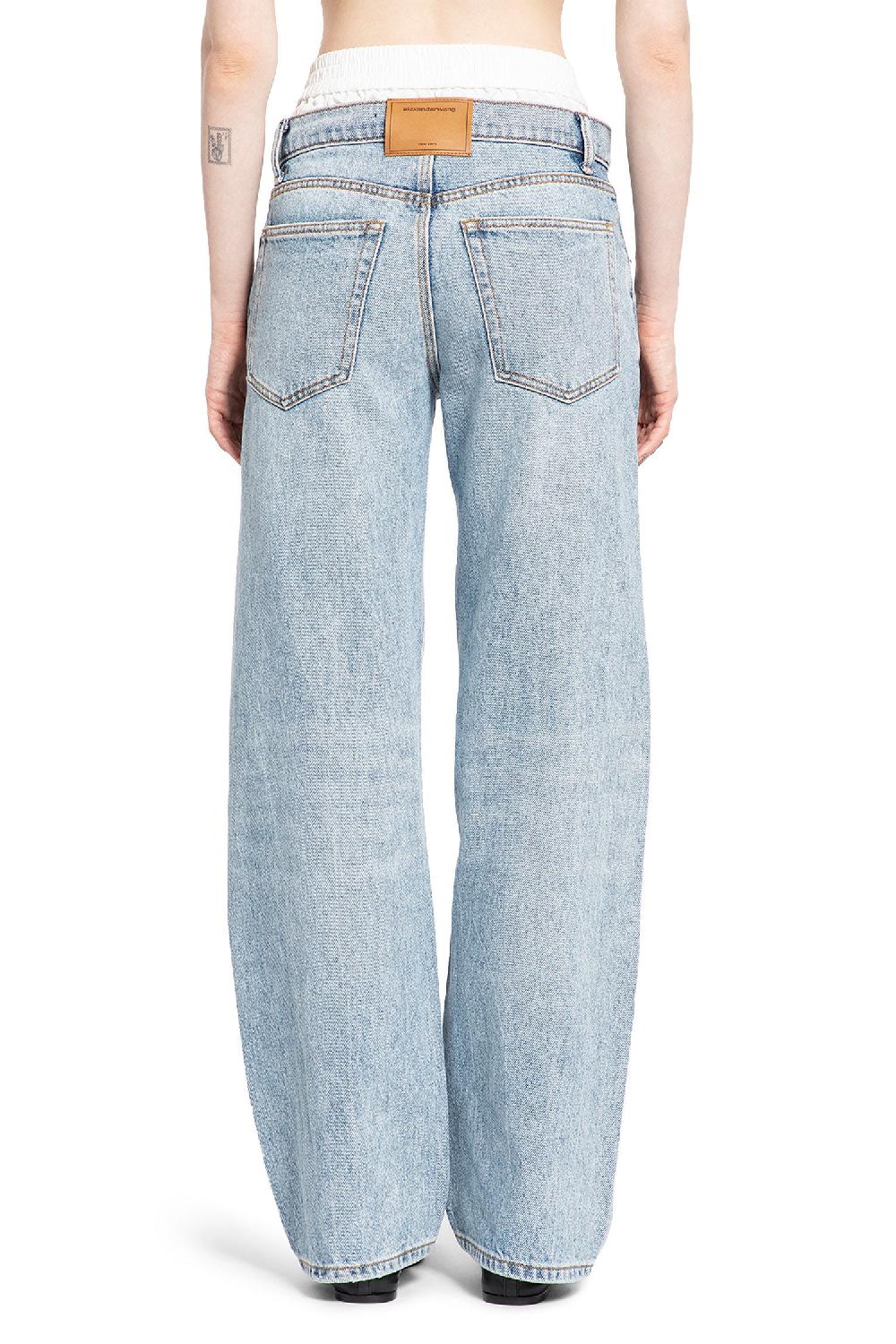 Antonioli ALEXANDER WANG WOMAN BLUE JEANS Pezzi Unici