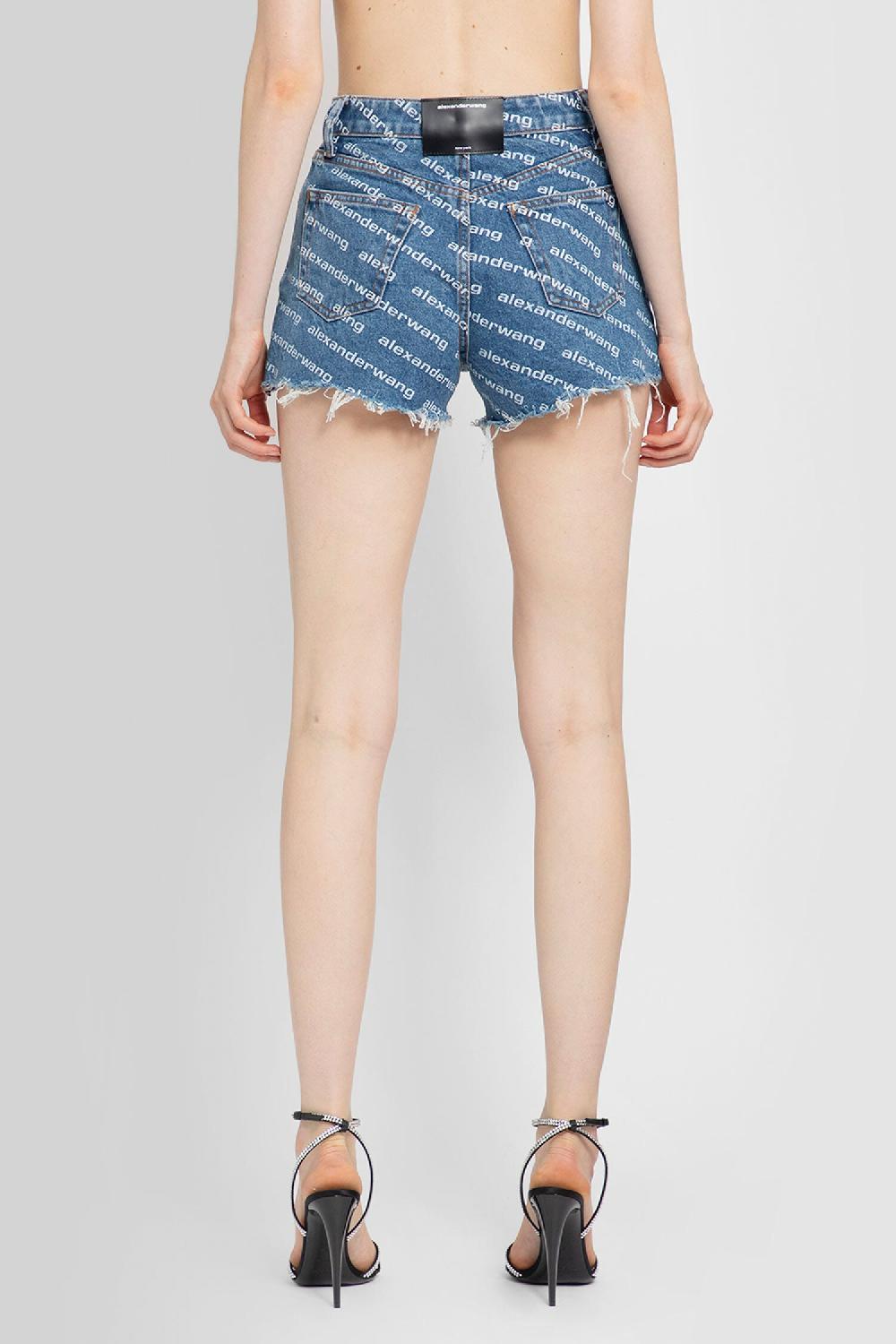 Antonioli ALEXANDER WANG WOMAN BLUE SHORTS Soddisfazione Garantita