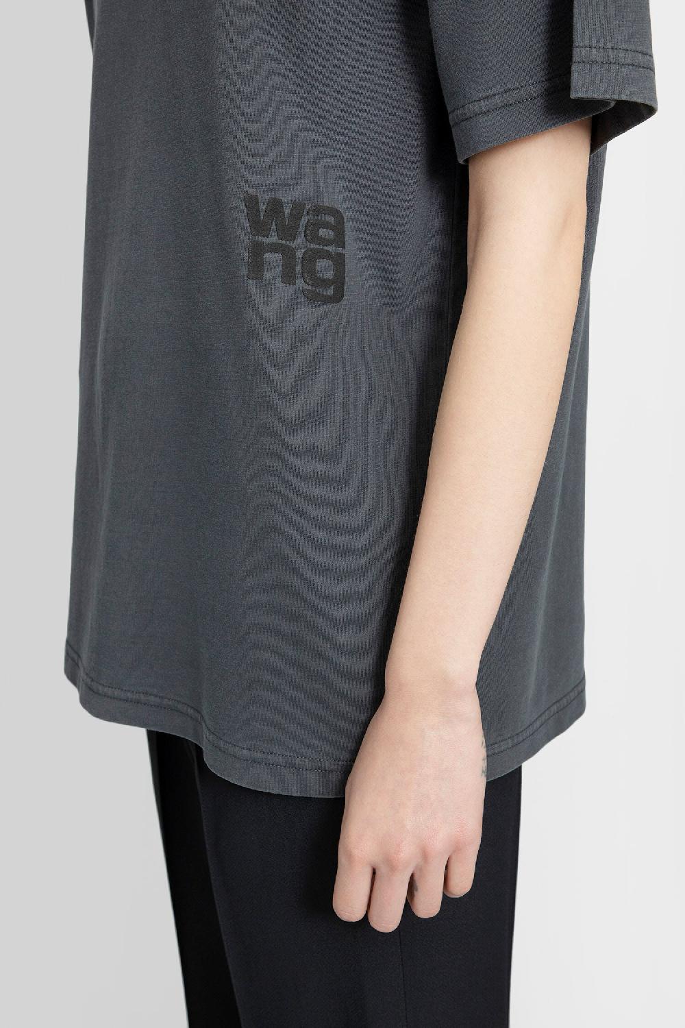 Antonioli ALEXANDER WANG WOMAN GREY T-SHIRTS & TANK TOPS Offerta natalizia