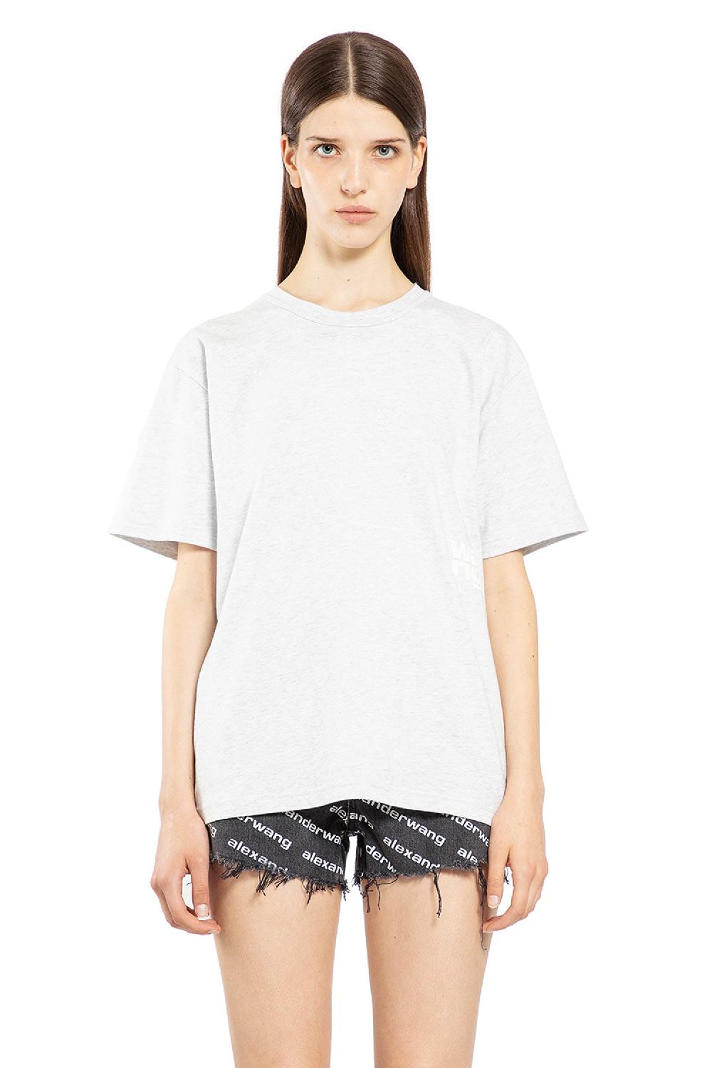 Antonioli ALEXANDER WANG WOMAN GREY T-SHIRTS & TANK TOPS Offerta Pasqua