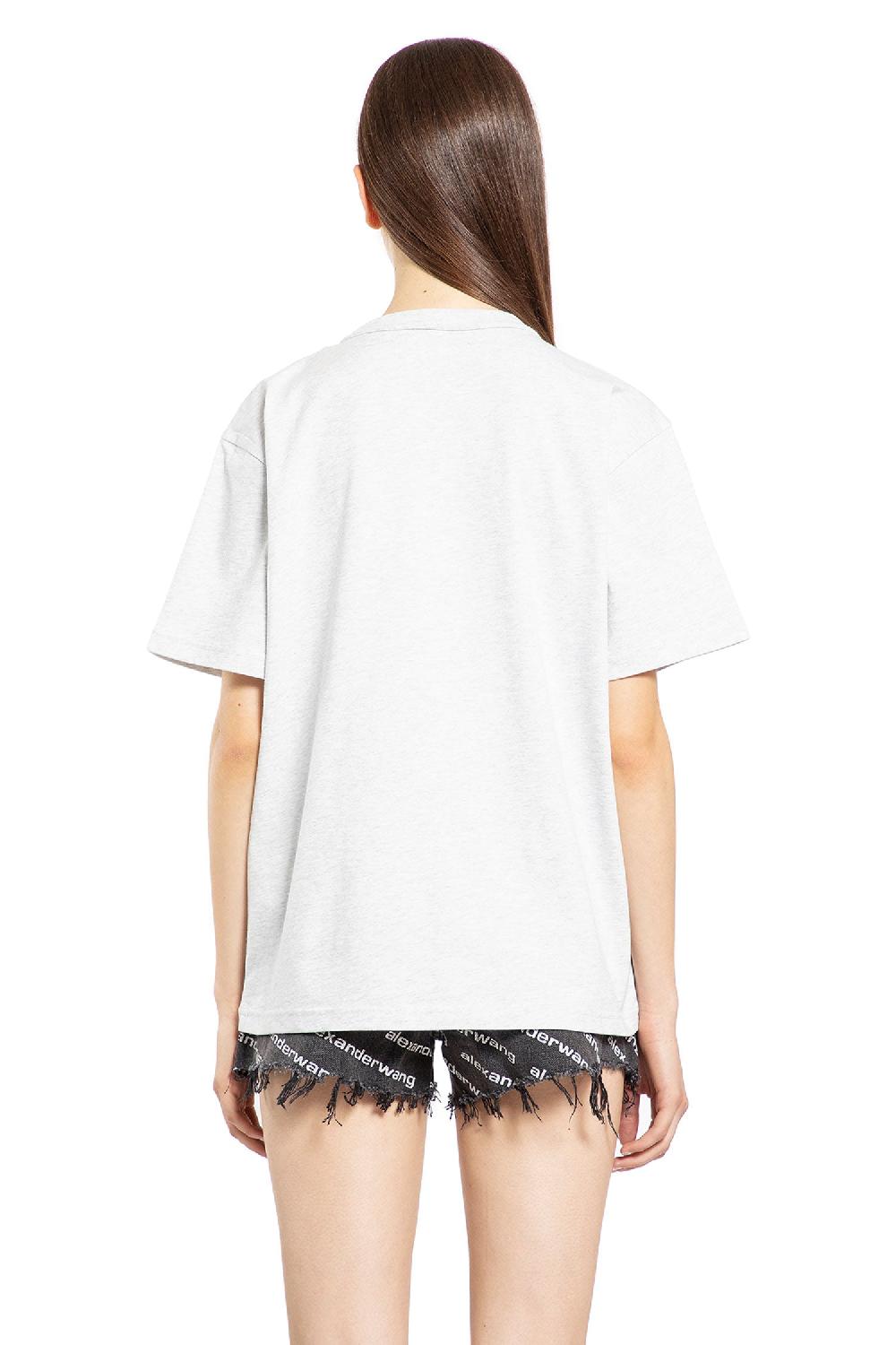 Antonioli ALEXANDER WANG WOMAN GREY T-SHIRTS & TANK TOPS Offerta Pasqua