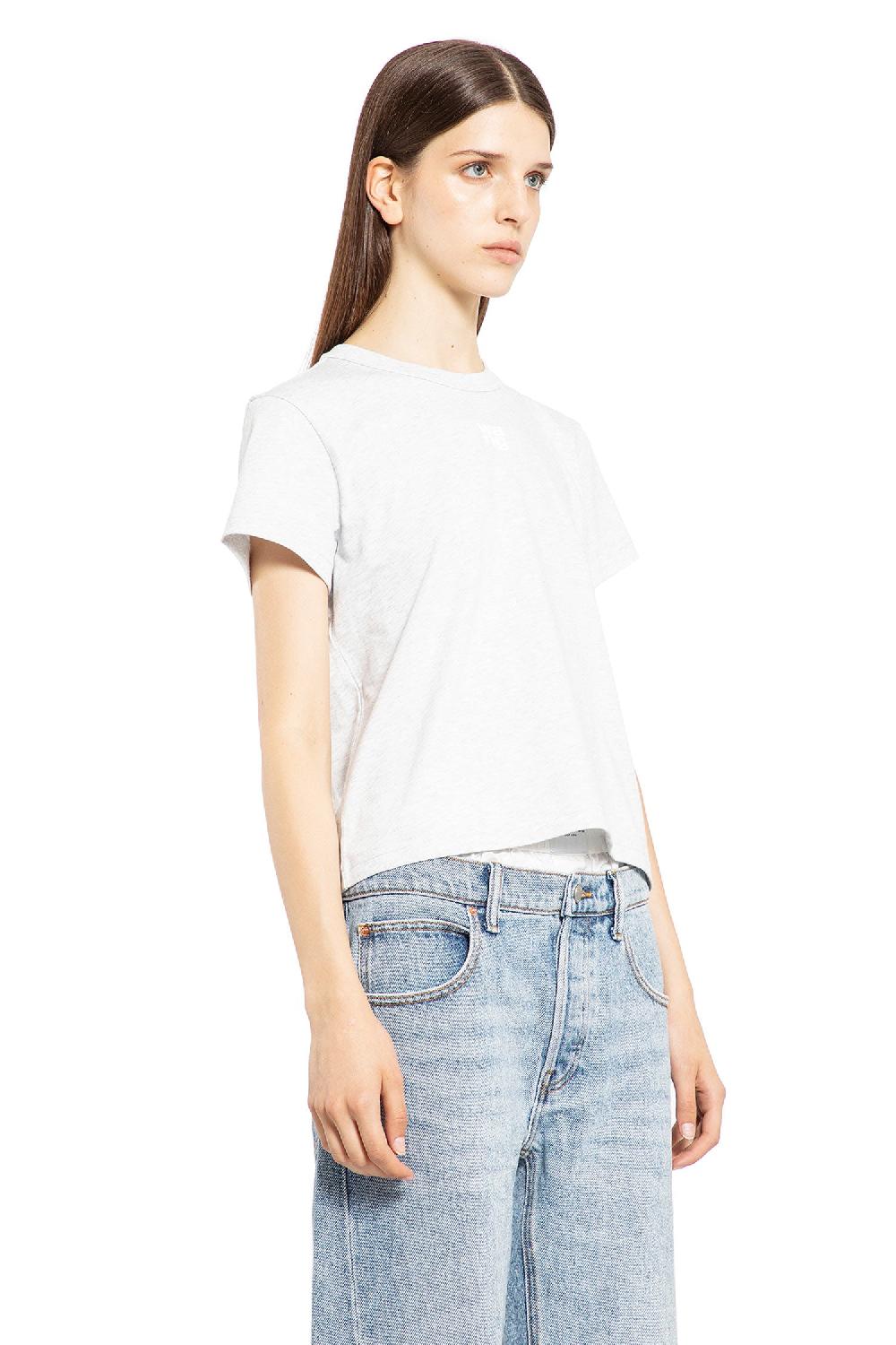 Antonioli ALEXANDER WANG WOMAN GREY T-SHIRTS & TANK TOPS Offerta per la Festa della Mamma