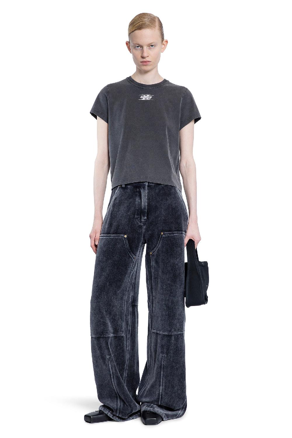 Antonioli ALEXANDER WANG WOMAN GREY TROUSERS Offerta Anniversario