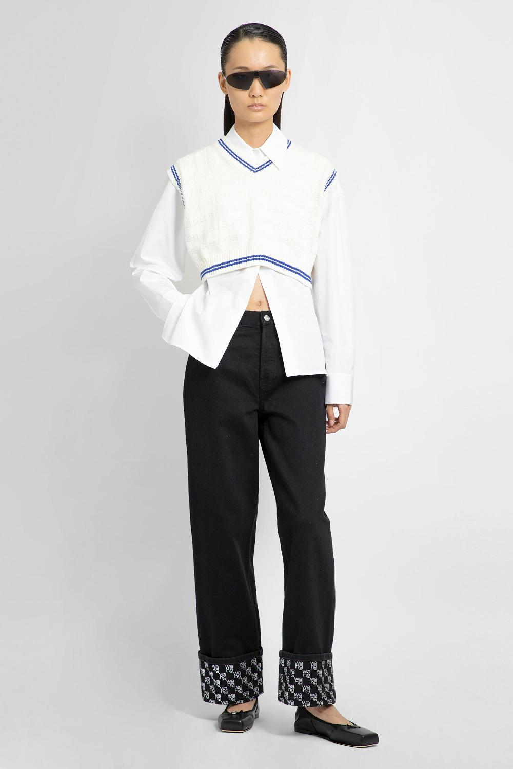 Antonioli ALEXANDER WANG WOMAN WHITE SHIRTS Vendita calda