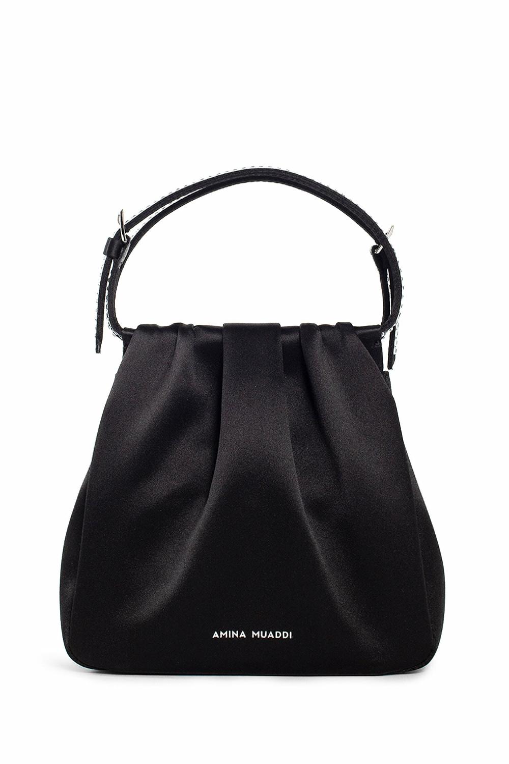 Antonioli AMINA MUADDI WOMAN BLACK MINI BAGS Offerta settimanale
