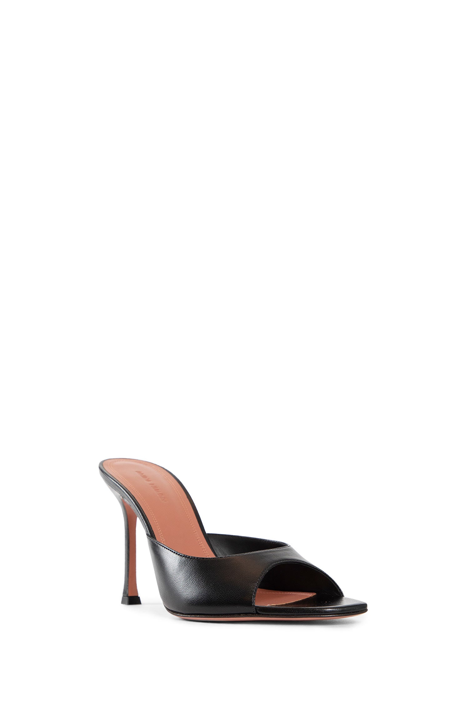 Antonioli AMINA MUADDI WOMAN BLACK SANDALS & SLIDES Fino al 65% di sconto