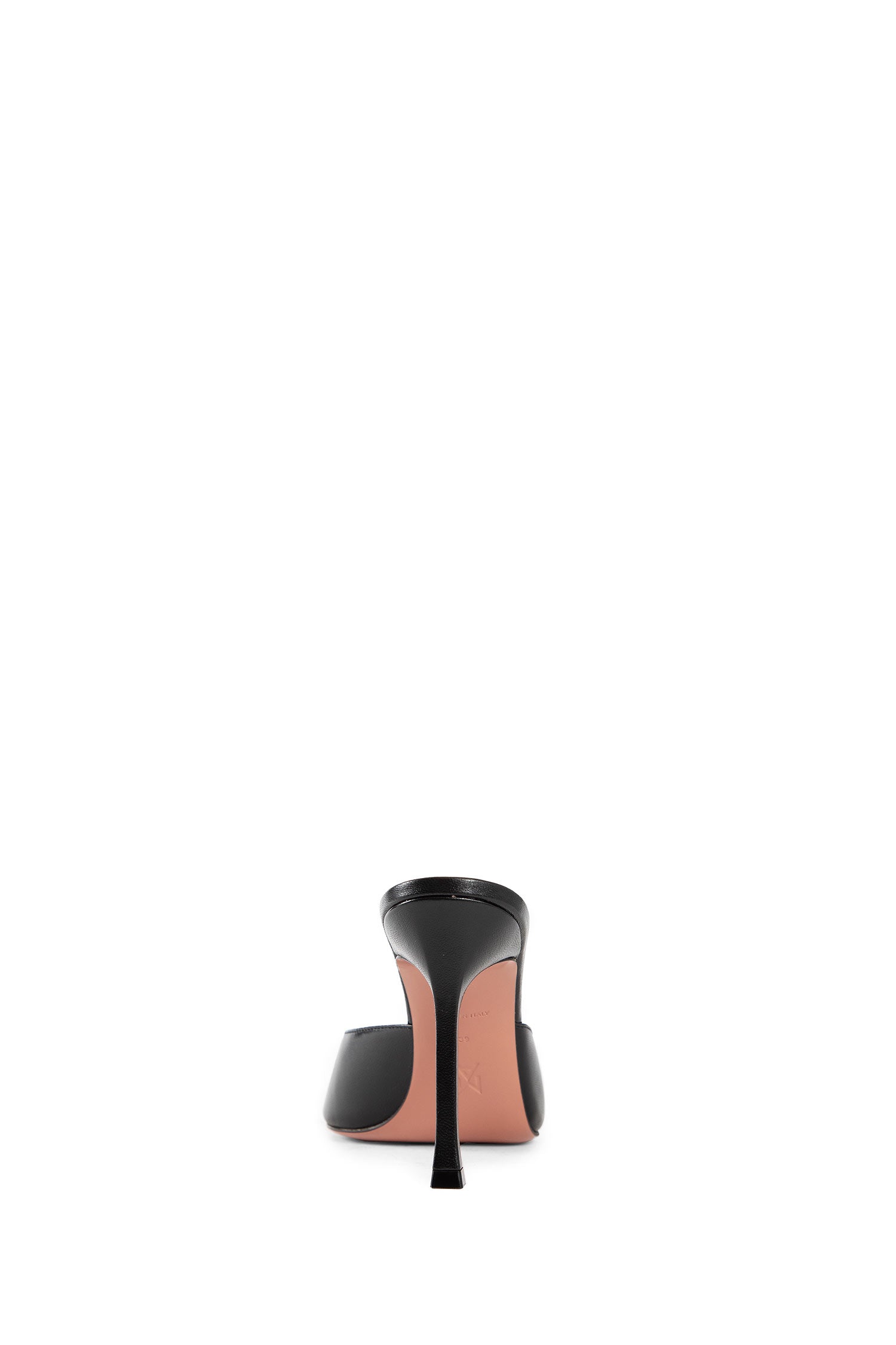 Antonioli AMINA MUADDI WOMAN BLACK SANDALS & SLIDES Fino al 65% di sconto
