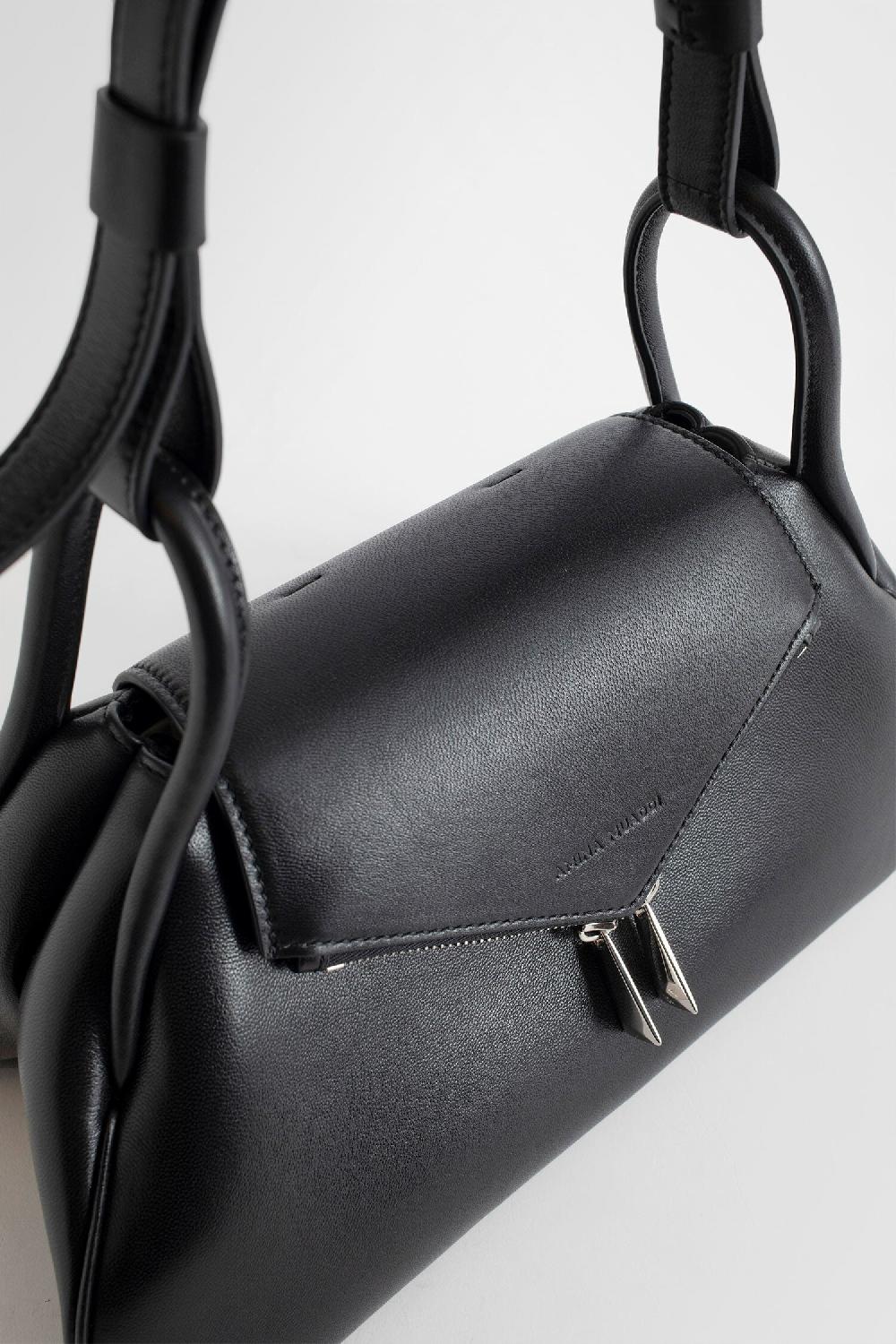 Antonioli AMINA MUADDI WOMAN BLACK SHOULDER BAGS Only for today