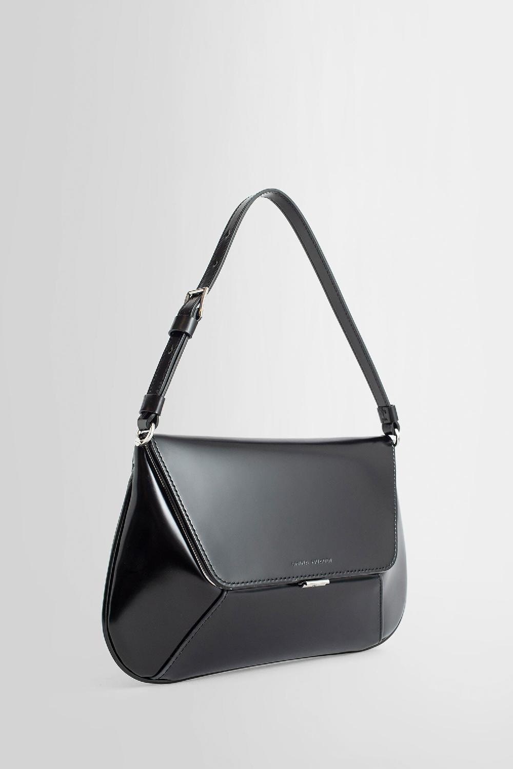 Antonioli AMINA MUADDI WOMAN BLACK SHOULDER BAGS Offerta speciale della fabbrica