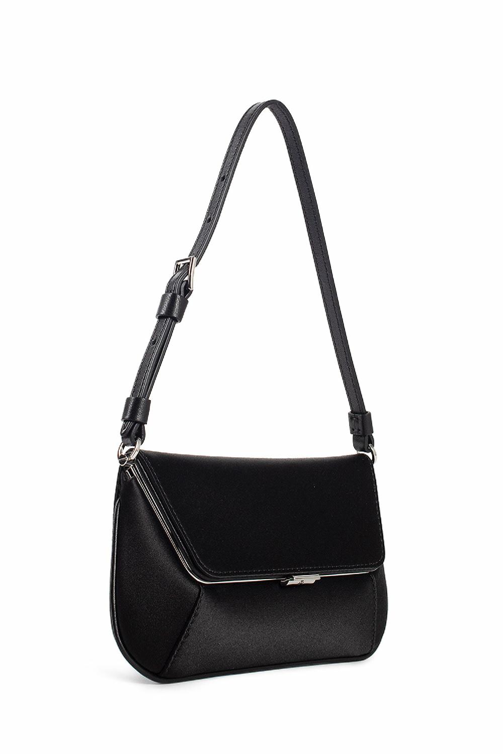Antonioli AMINA MUADDI WOMAN BLACK SHOULDER BAGS Fino al 55% di sconto