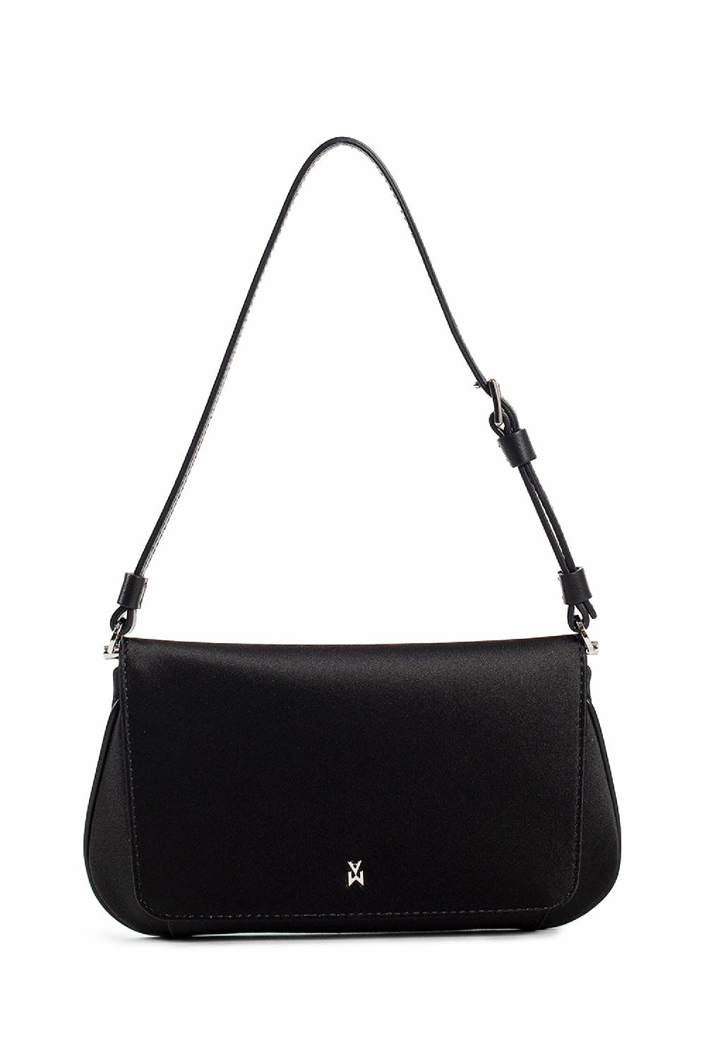 Antonioli AMINA MUADDI WOMAN BLACK SHOULDER BAGS Fino al 55% di sconto