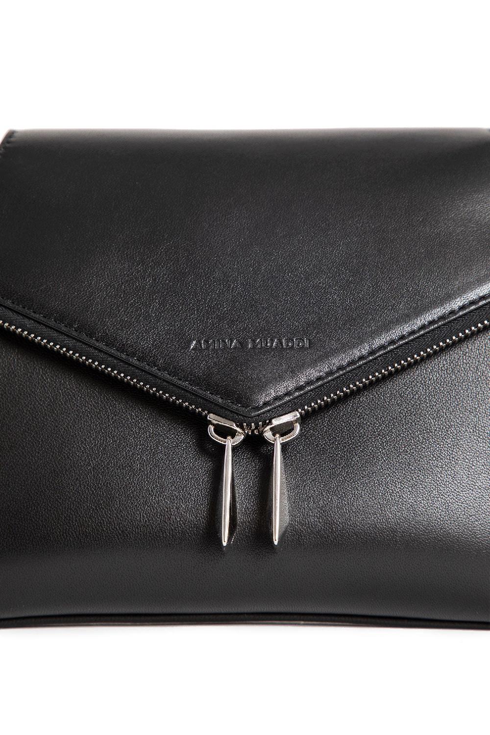 Antonioli AMINA MUADDI WOMAN BLACK SHOULDER BAGS Discount Store per i nuovi prodotti