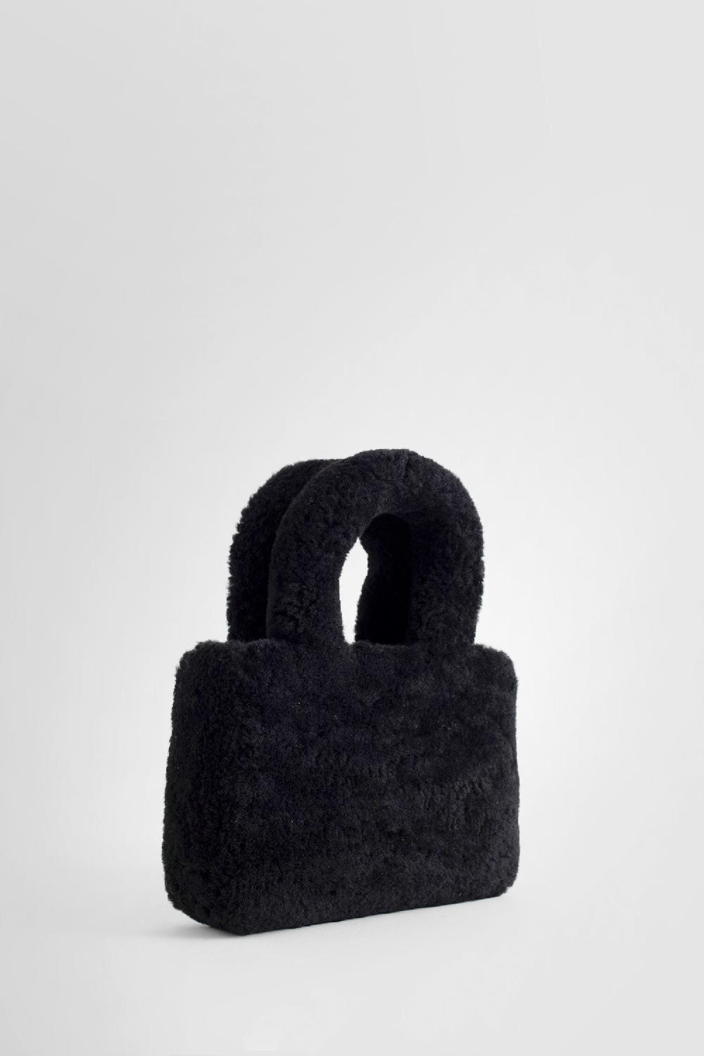 Antonioli AMINA MUADDI WOMAN BLACK TOP HANDLE BAGS Solo un giorno rimasto