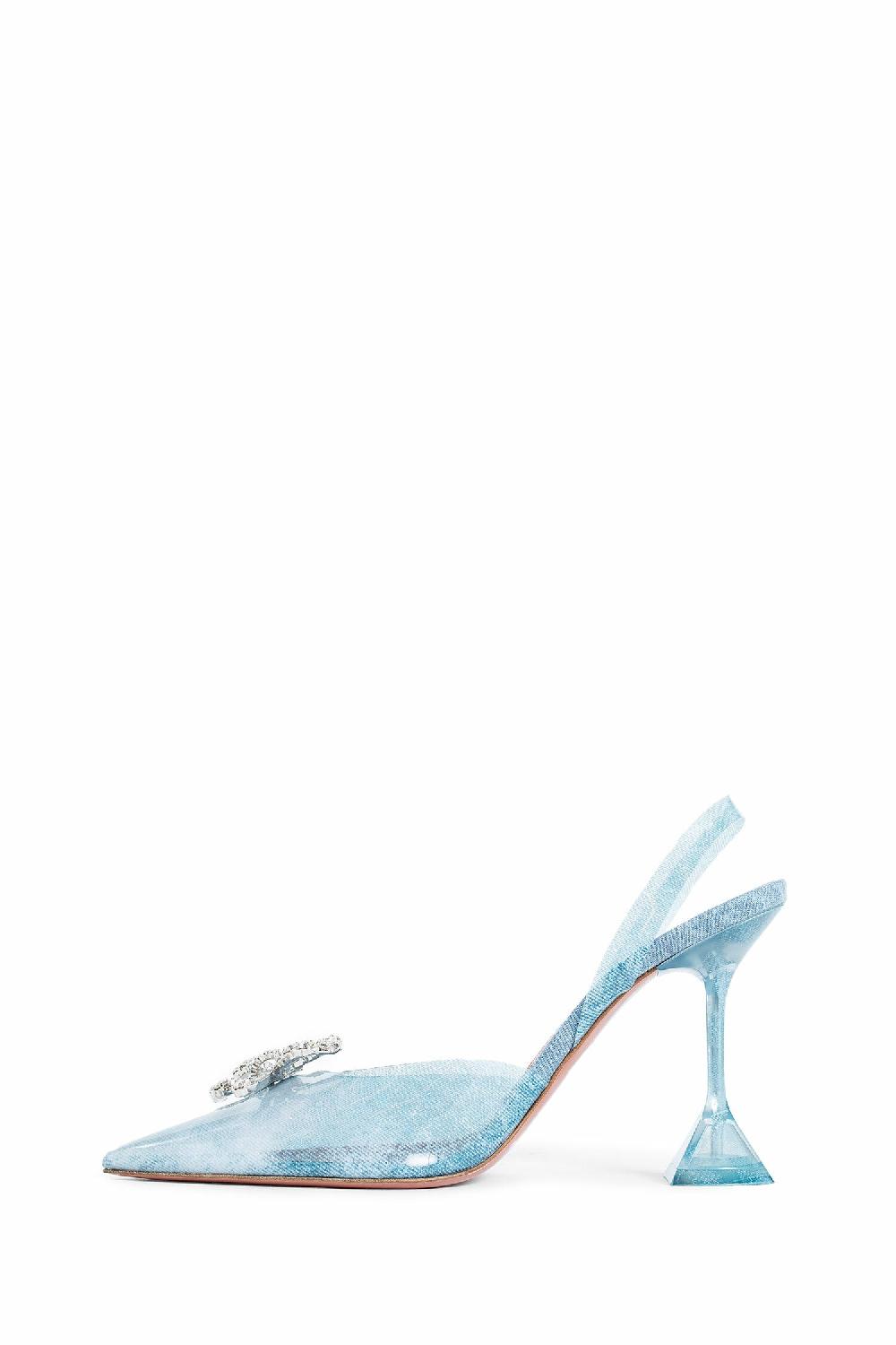 Antonioli AMINA MUADDI WOMAN BLUE PUMPS Enormi sconti