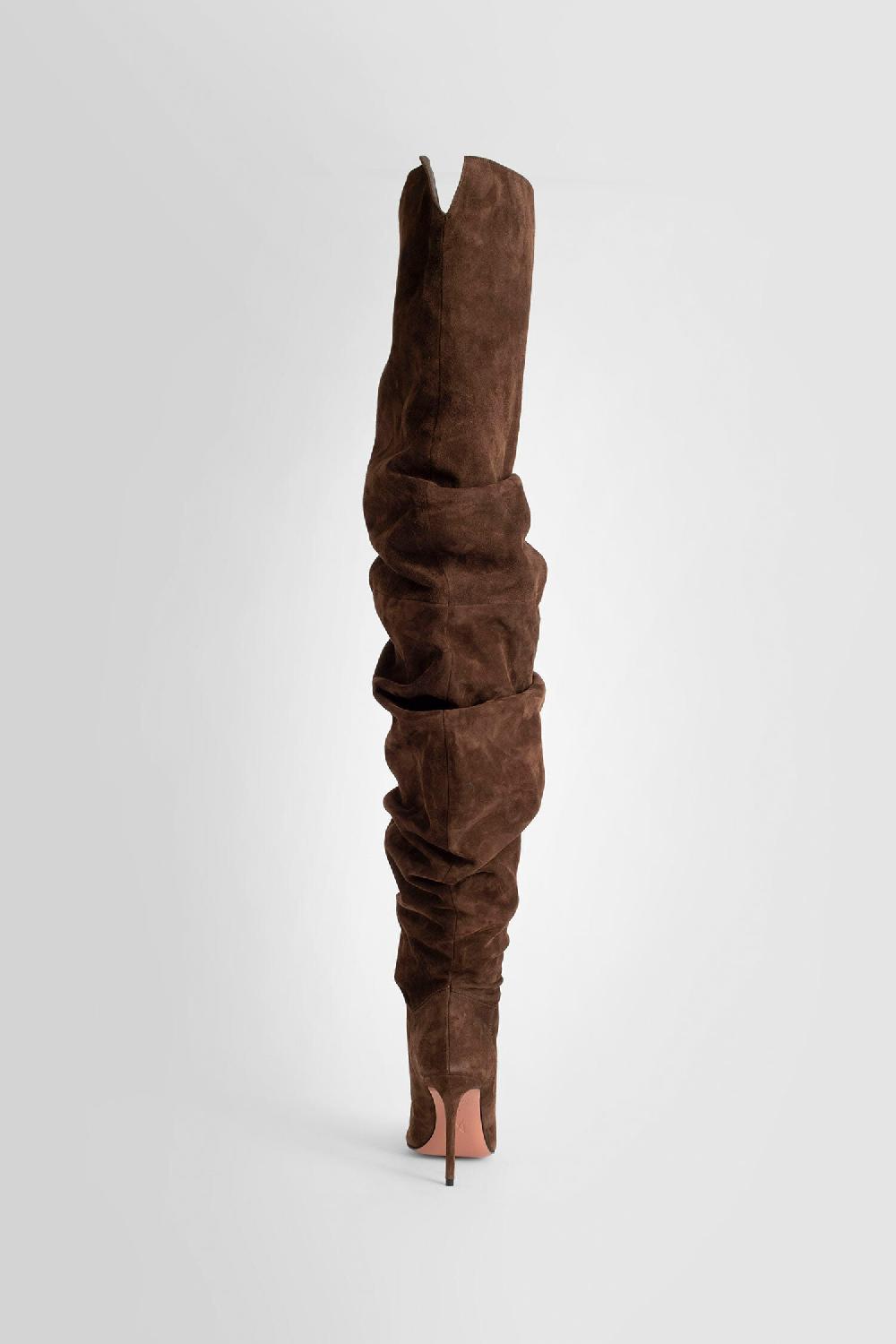 Antonioli AMINA MUADDI WOMAN BROWN BOOTS 50% di sconto con spedizione gratuita