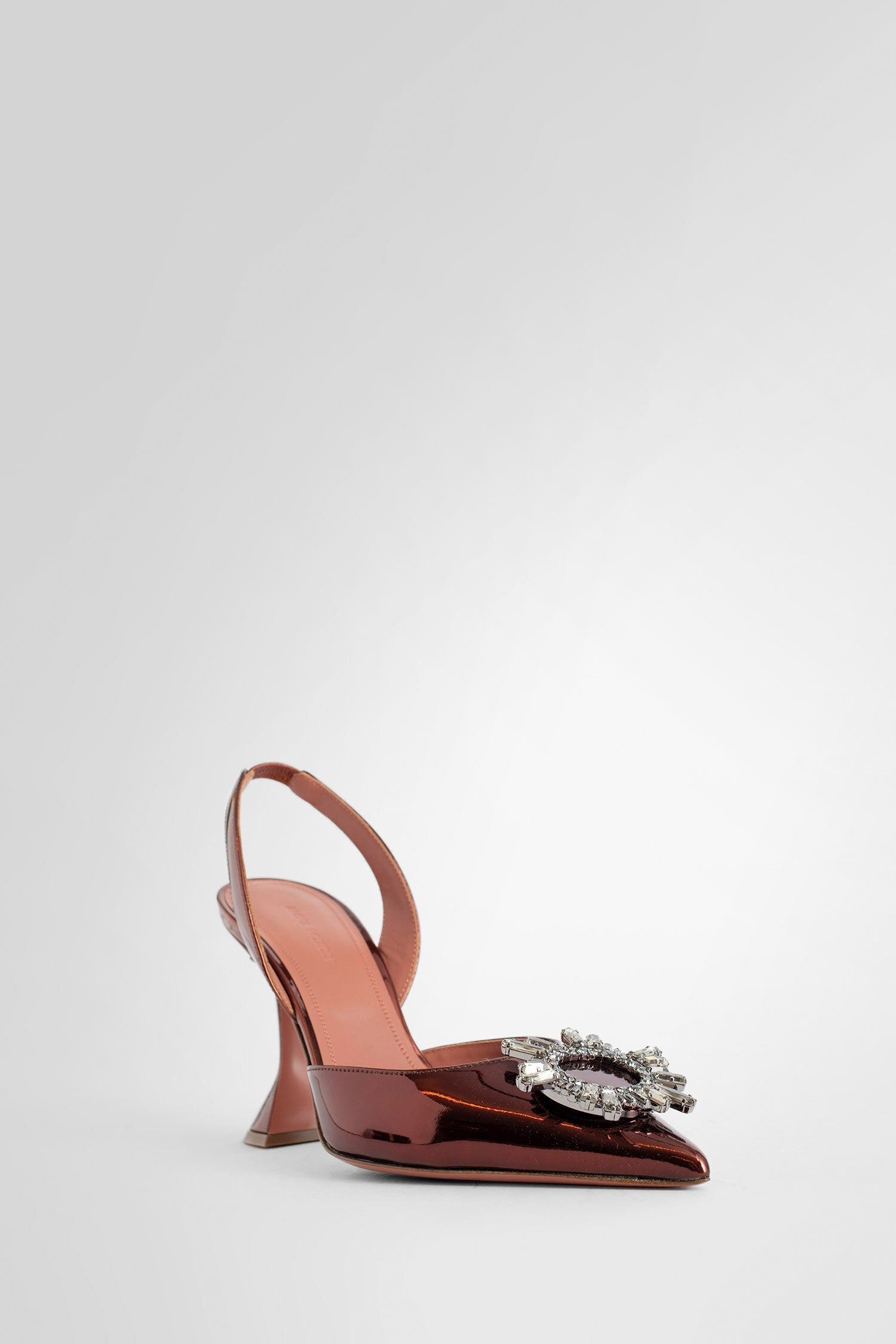 Antonioli AMINA MUADDI WOMAN BROWN PUMPS Trasporto libero internazionale