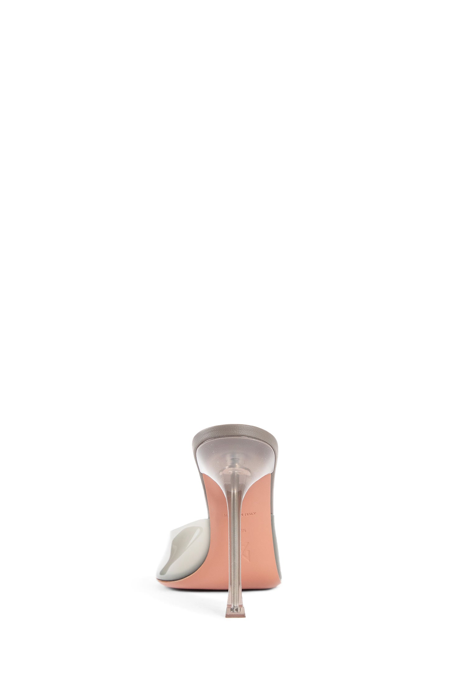 Antonioli AMINA MUADDI WOMAN GREY MULES In Linea