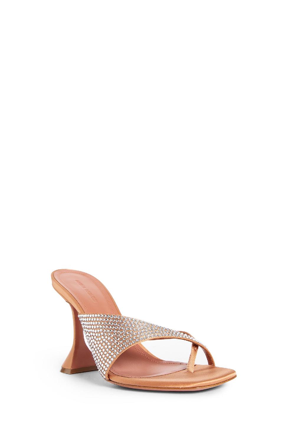 Antonioli AMINA MUADDI WOMAN ORANGE MULES Vendita