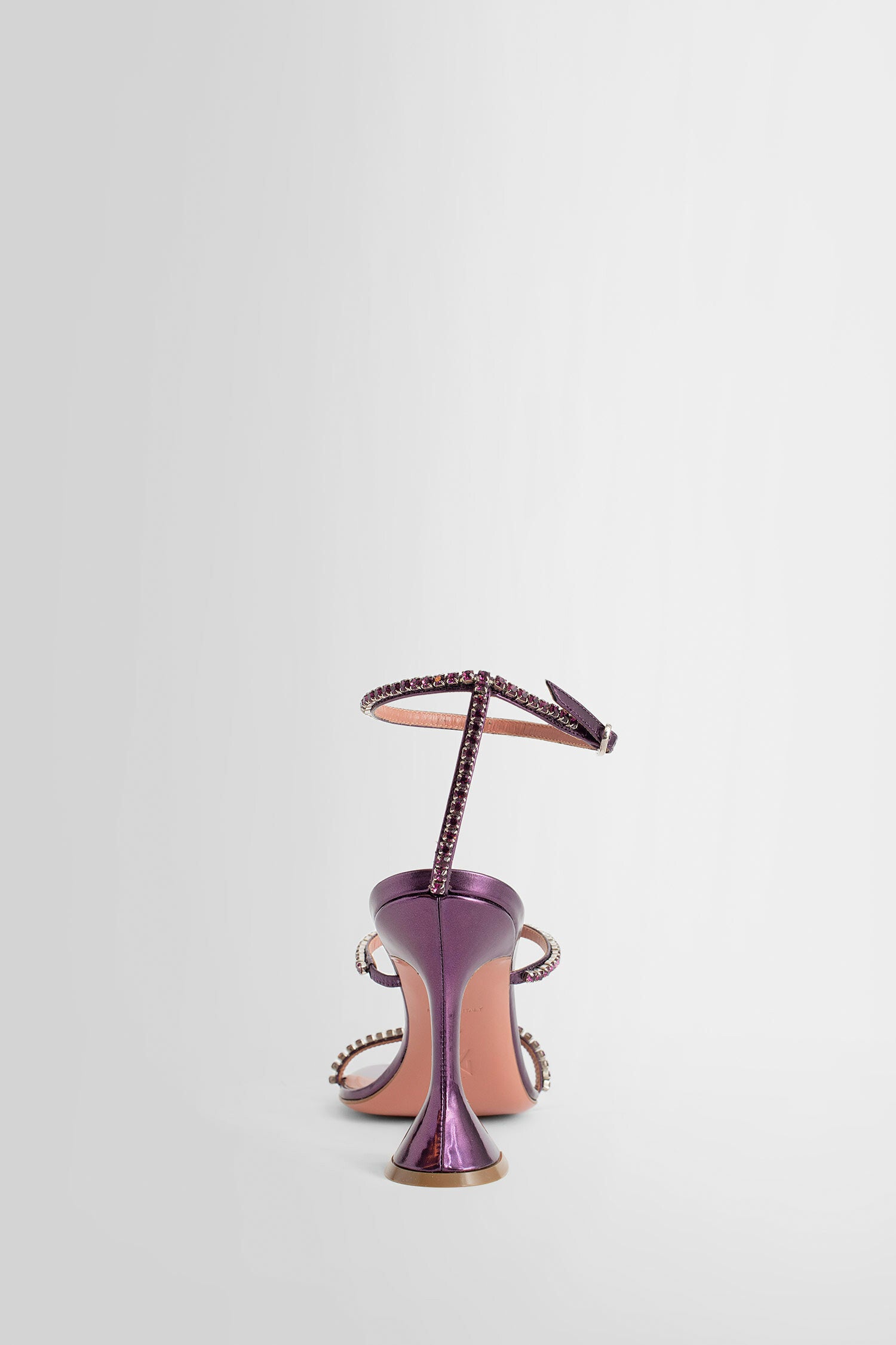 Antonioli AMINA MUADDI WOMAN PURPLE SANDALS & SLIDES Pezzi Unici