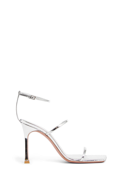 Antonioli AMINA MUADDI WOMAN SILVER SANDALS & SLIDES