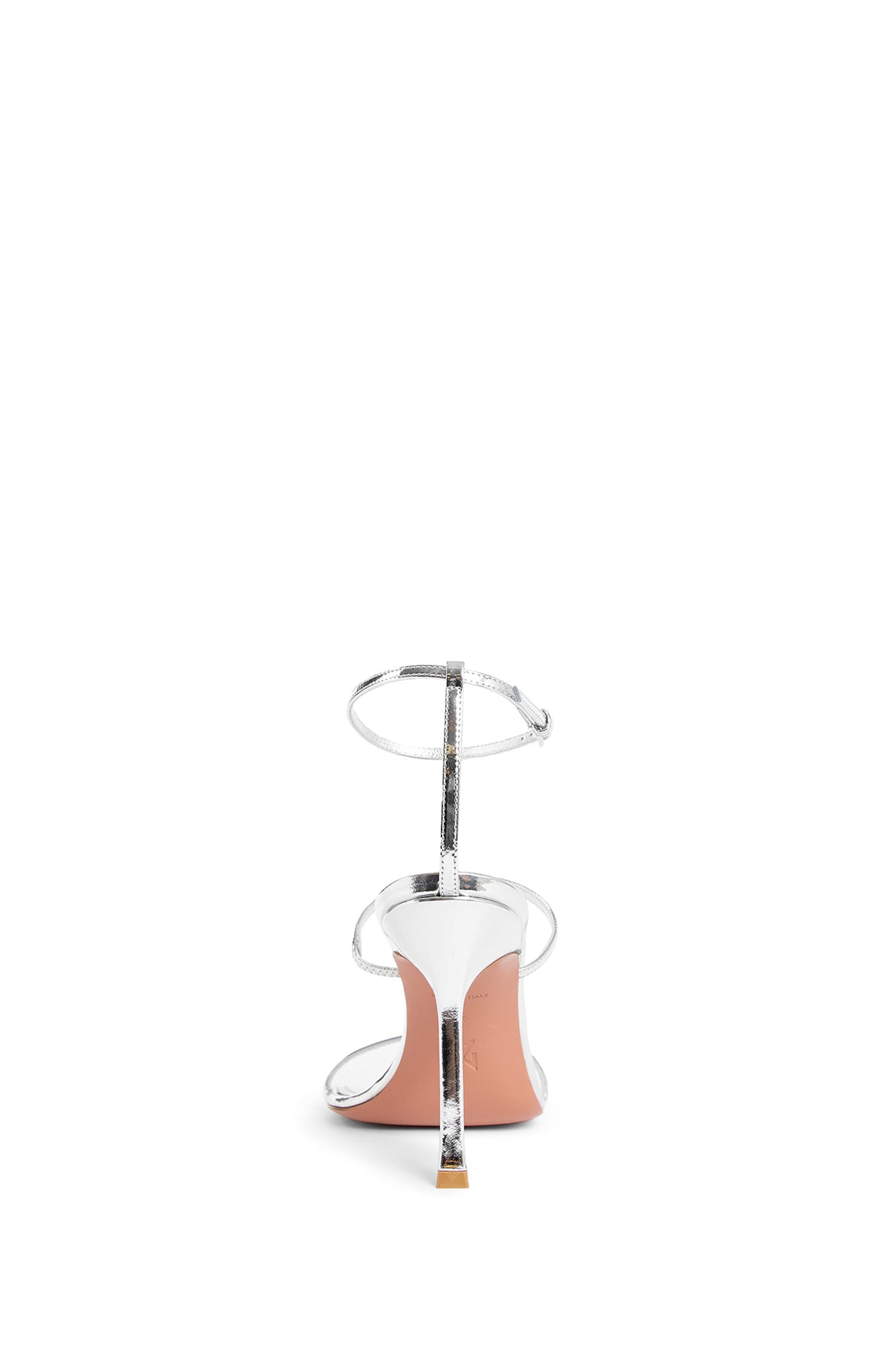 Antonioli AMINA MUADDI WOMAN SILVER SANDALS & SLIDES Sottocosto