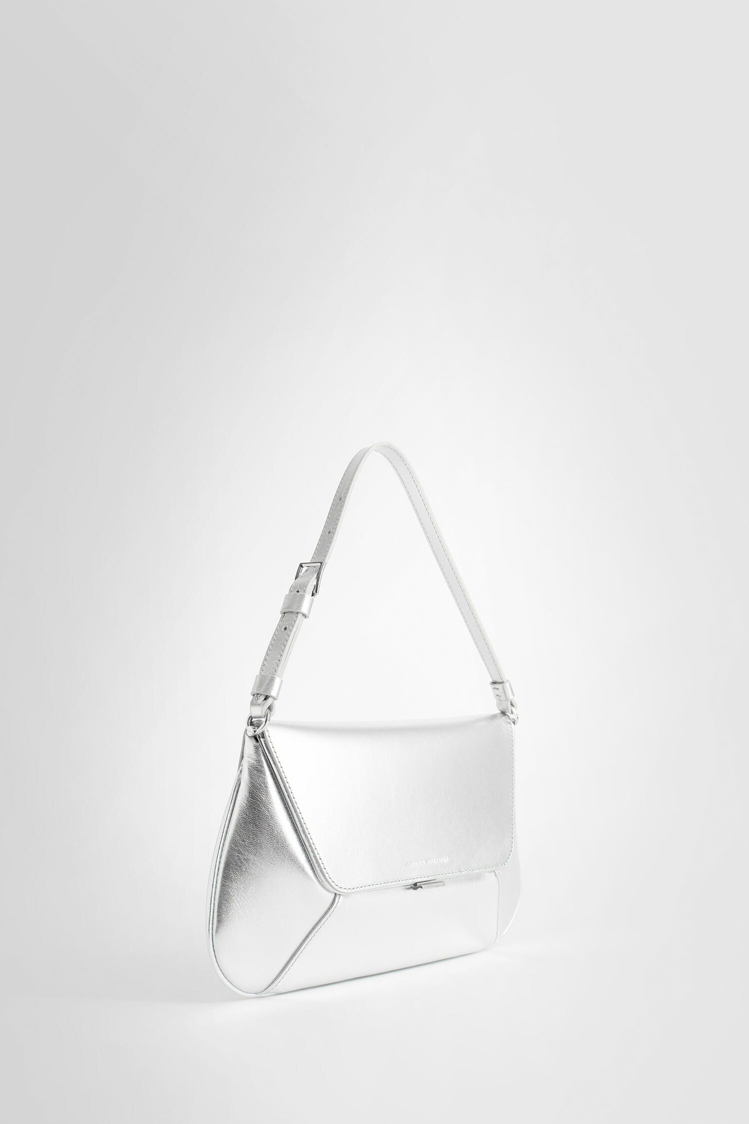 Antonioli AMINA MUADDI WOMAN SILVER SHOULDER BAGS Convenienza