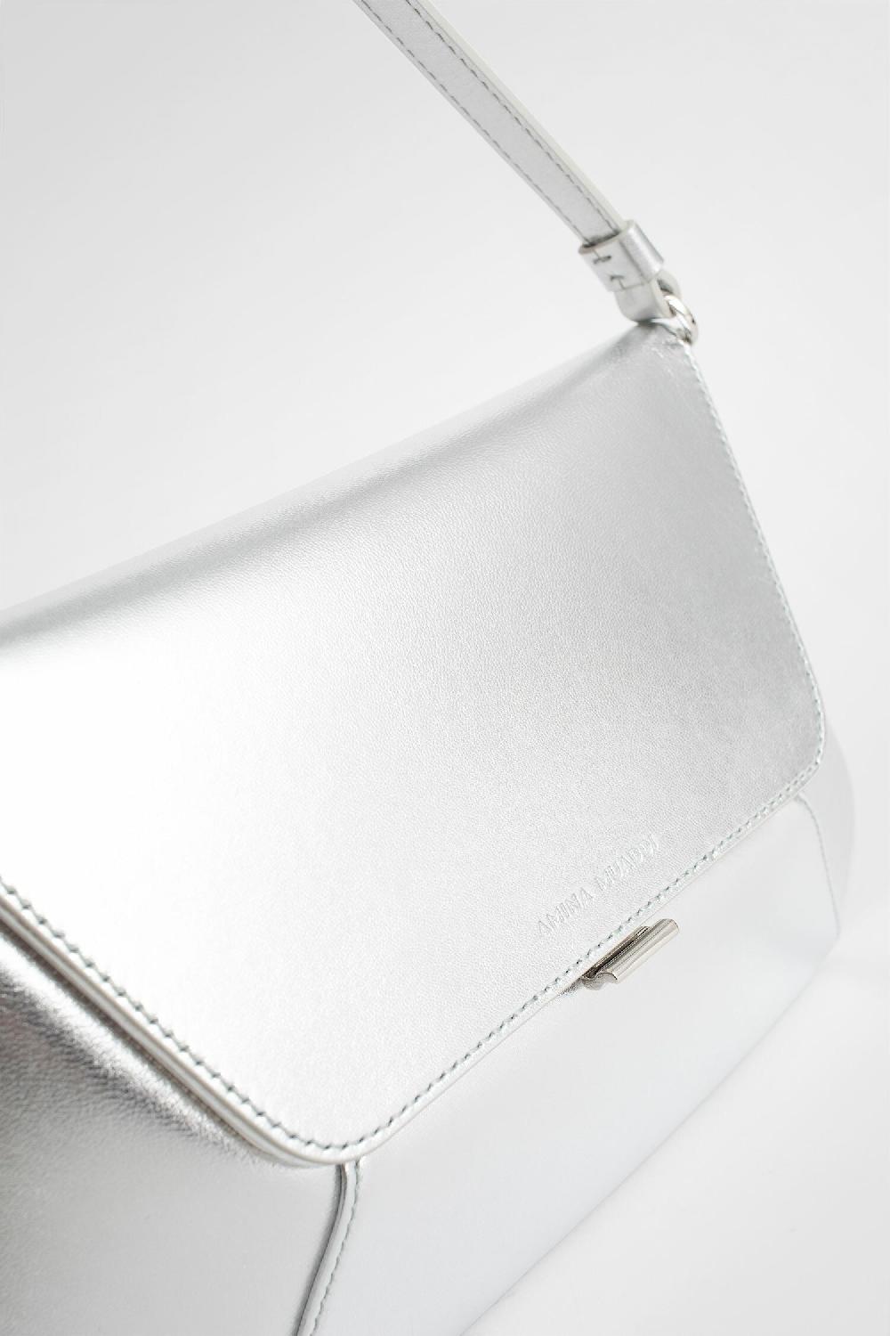 Antonioli AMINA MUADDI WOMAN SILVER SHOULDER BAGS Convenienza