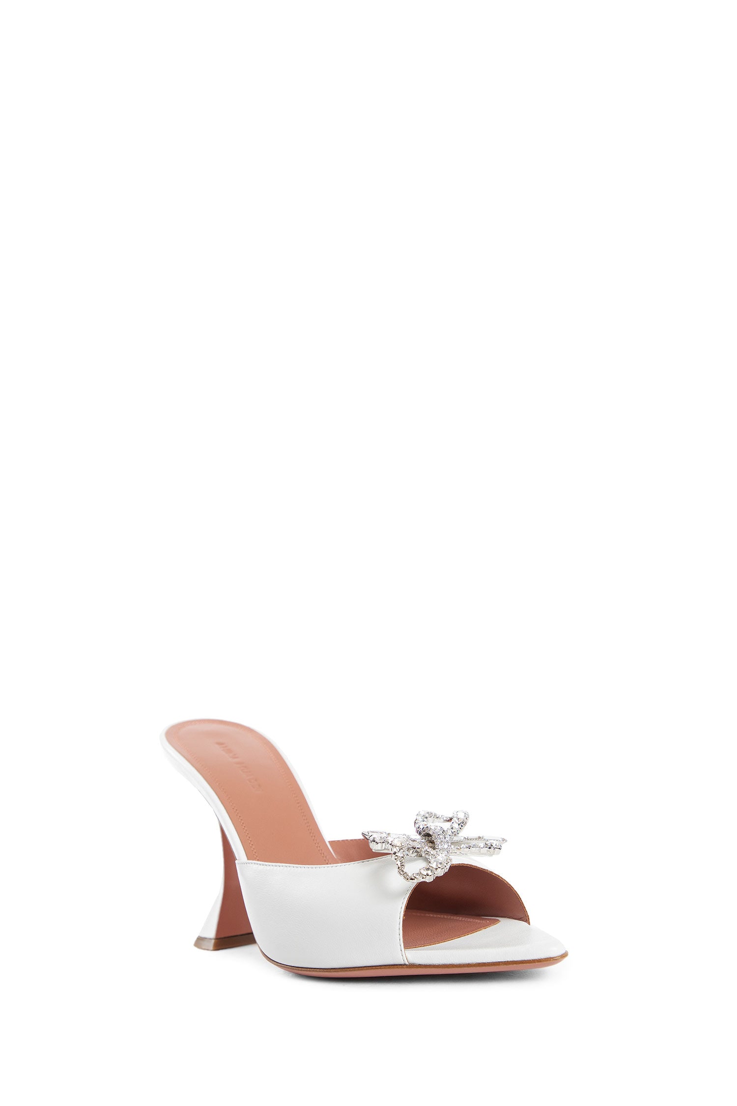 Antonioli AMINA MUADDI WOMAN WHITE SANDALS & SLIDES Novità