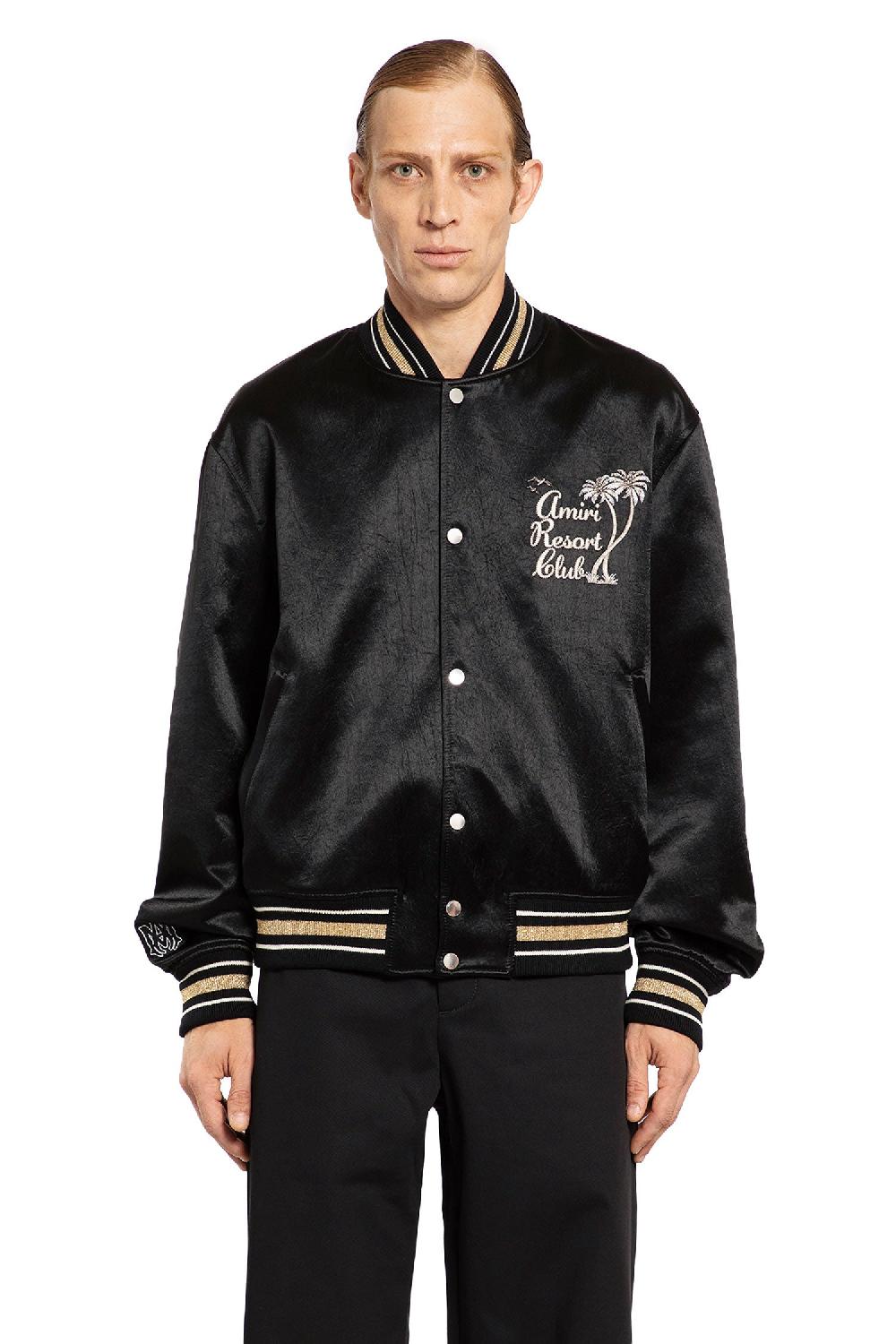 Antonioli AMIRI MAN BLACK JACKETS Outlet