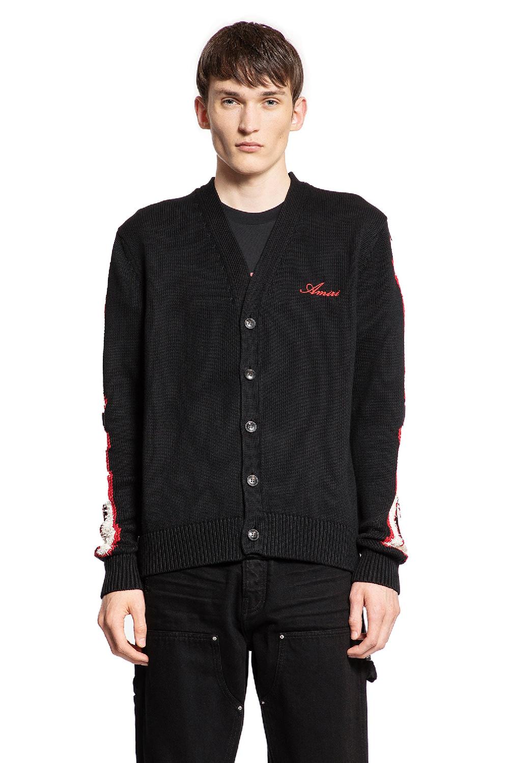 Antonioli AMIRI MAN BLACK KNITWEAR Saldi Di Fabbrica